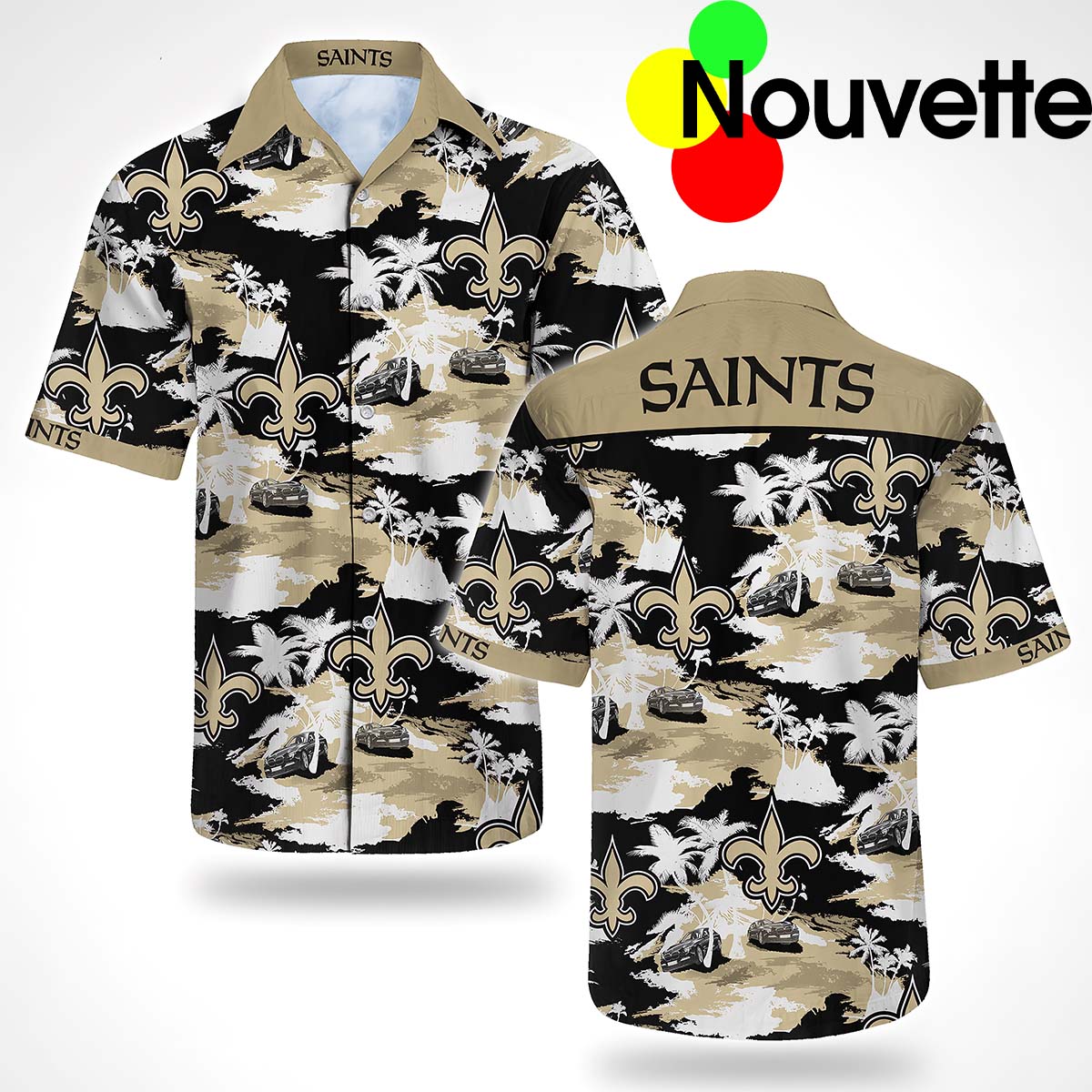 Orleans Saints Hawaiian Shirt Orleans Saints Hawaiian Shirt