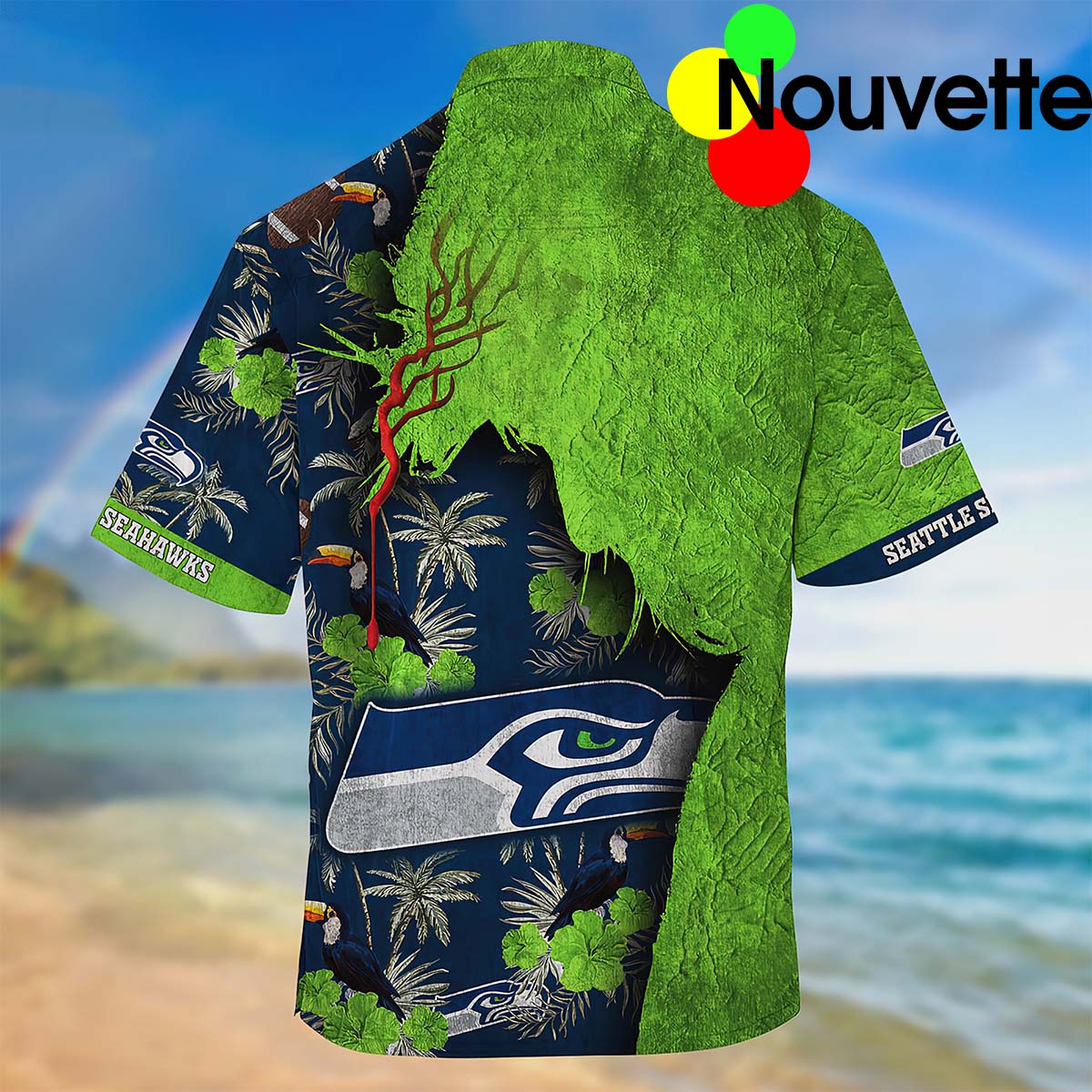 Seattle Seahawks Football Hawaiian Shirt Seattle Seahawks Football Hawaiian Shirt