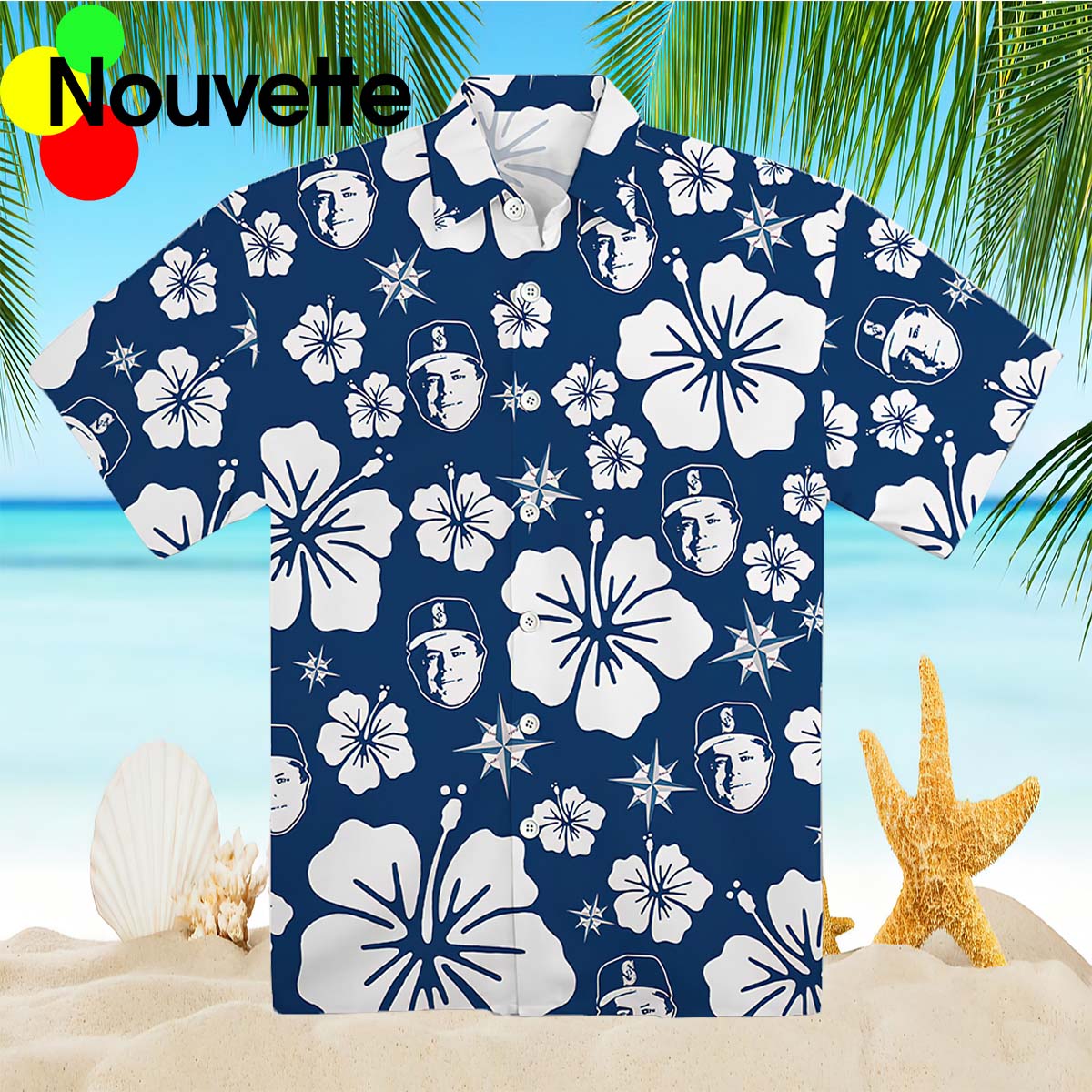 Seattle Mariners Lou Piniella Hawaiian Shirt Seattle Mariners Lou Piniella Hawaiian Shirt