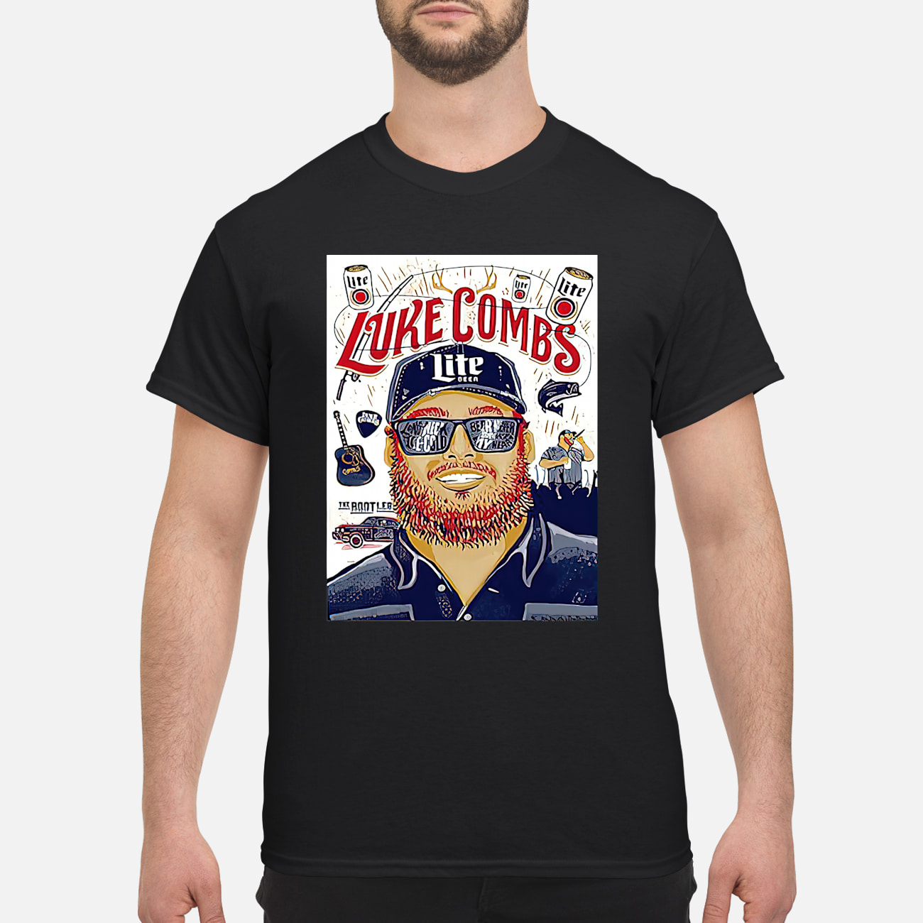 Luke Combs Miller Lite Shirt Luke Combs Miller Lite Shirt