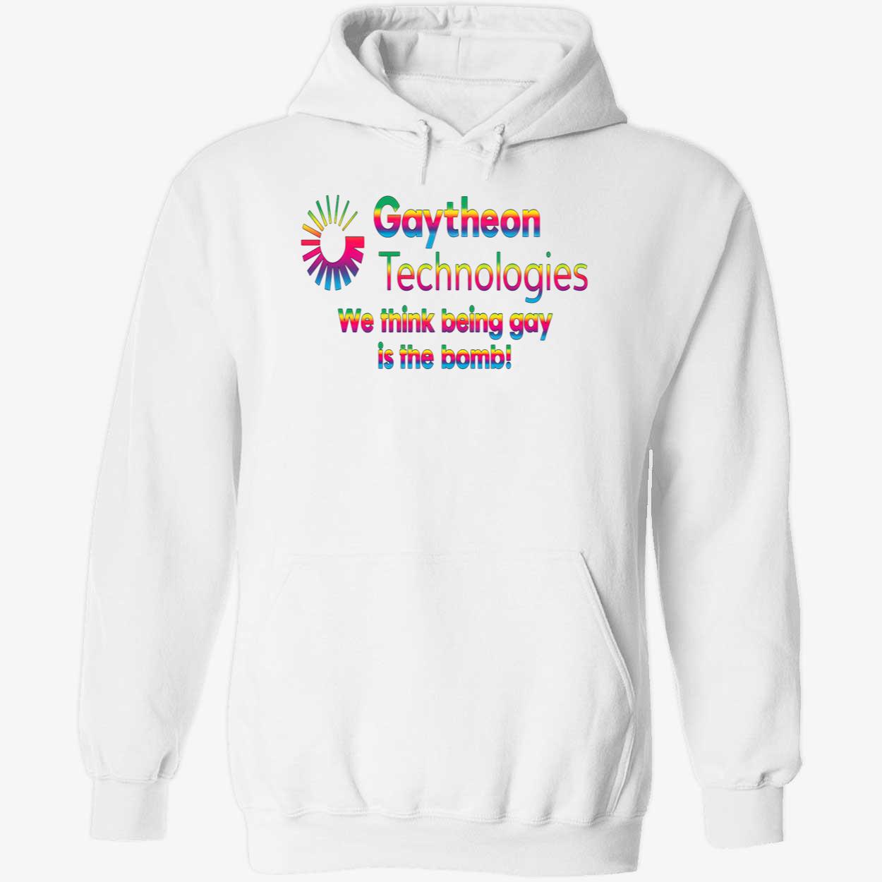 Raytheon Technologies We Think Being Gay Is The Bomb Shirt Raytheon Technologies We Think Being Gay Is The Bomb Shirt