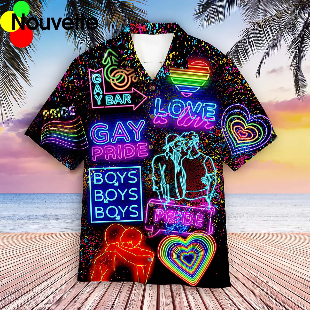 Lgbt Gay Pride Month Hawaiian Shirt Lgbt Gay Pride Month Hawaiian Shirt