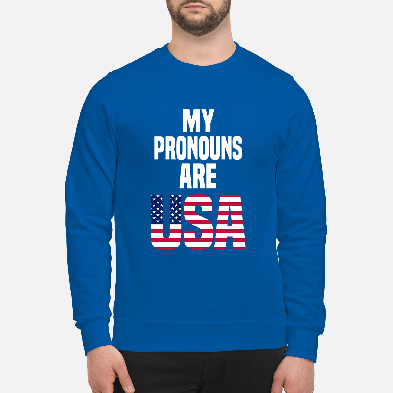 My Pronouns Are Usa Shirt My Pronouns Are Usa Shirt