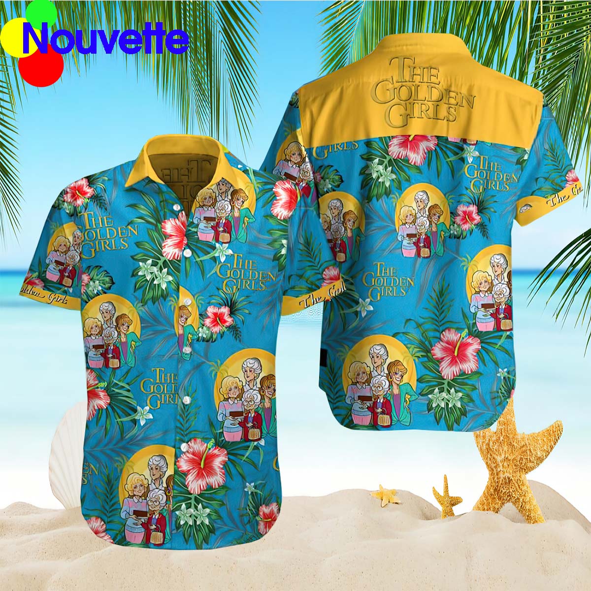 Golden Girls Summer Hawaiian Shirt Golden Girls Summer Hawaiian Shirt