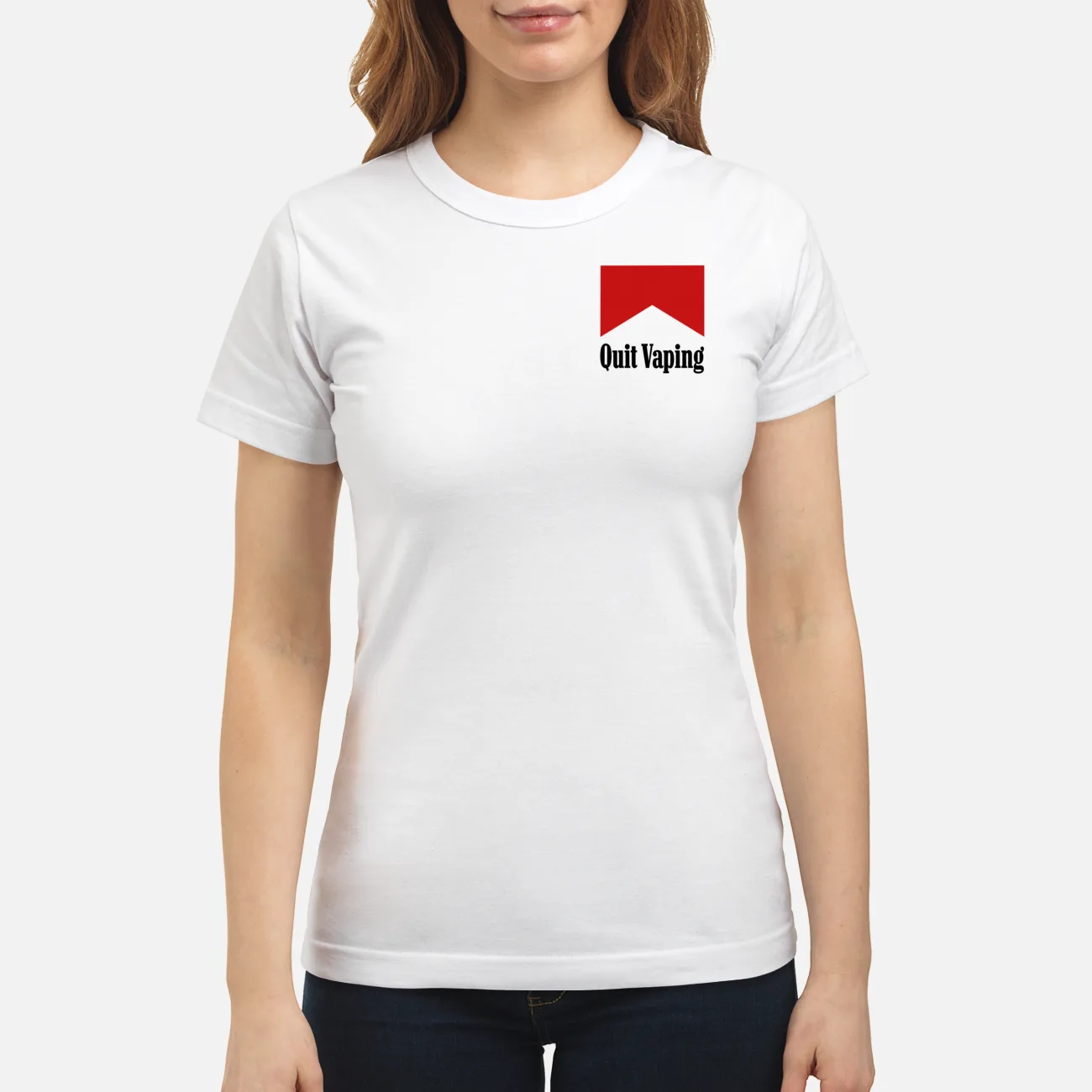 Quit Vaping Be A Man Shirt Quit Vaping Be A Man Shirt