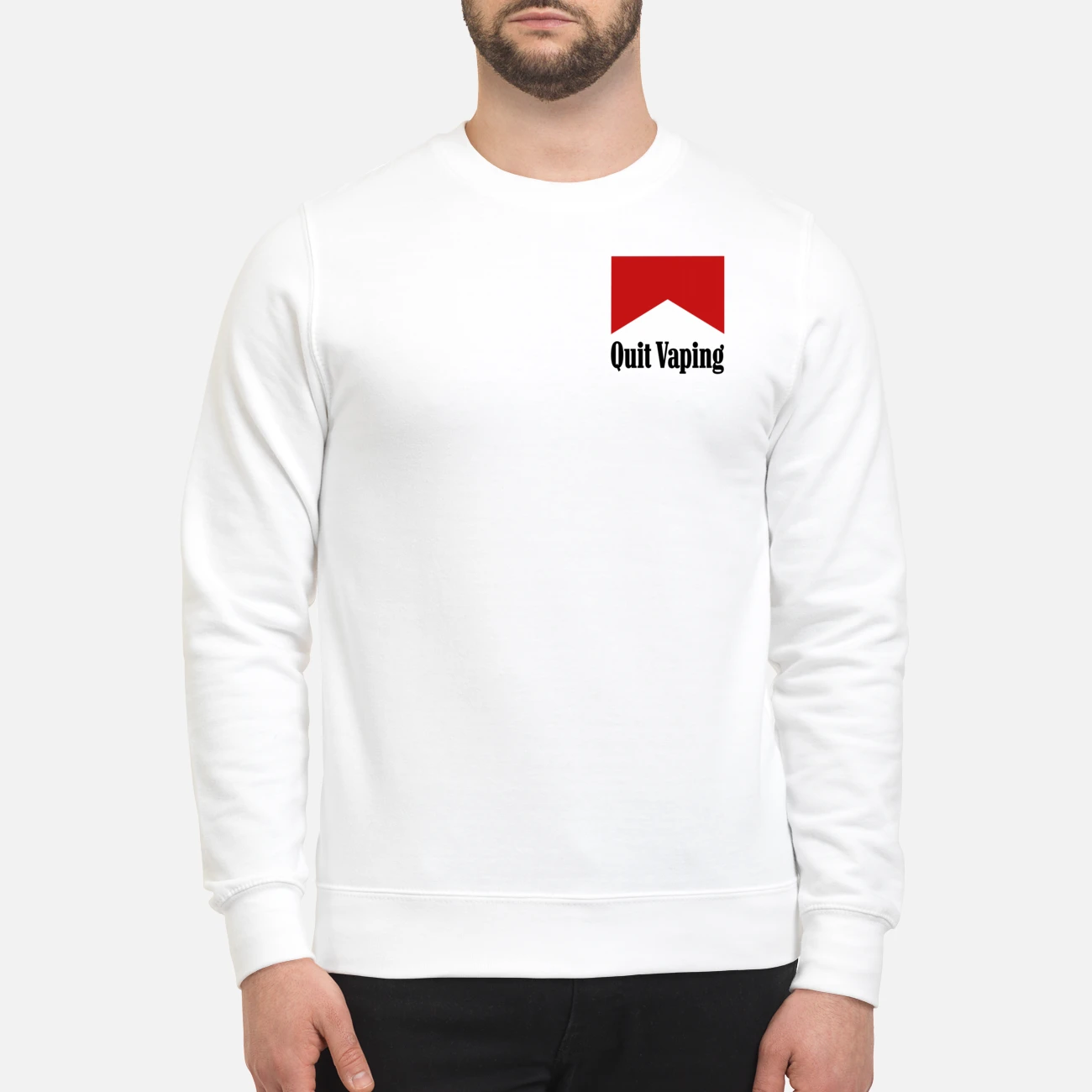 Quit Vaping Be A Man Shirt Quit Vaping Be A Man Shirt
