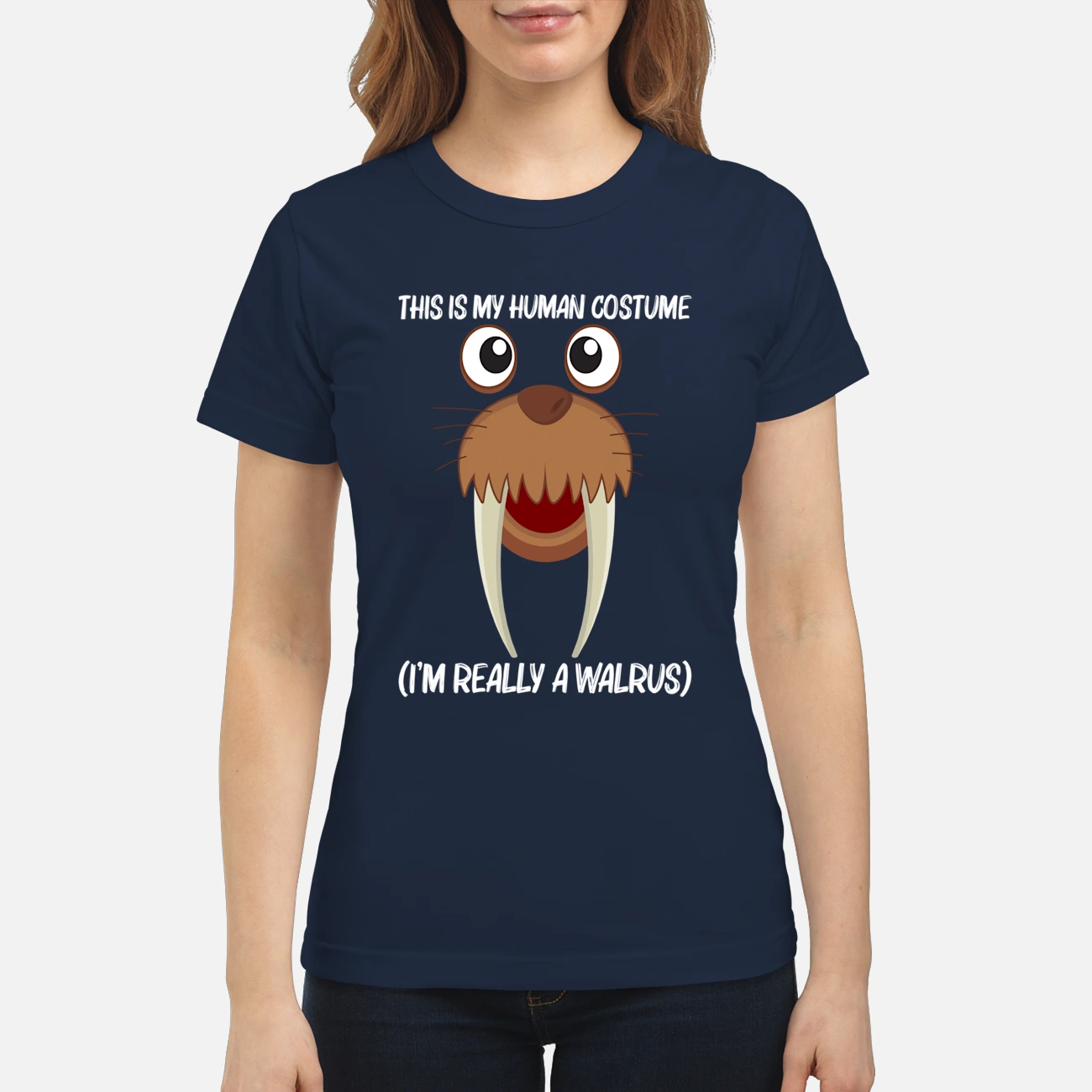 This Is My Human Costume I’M Really A Walrus Sweatshirt This Is My Human Costume I’M Really A Walrus Sweatshirt