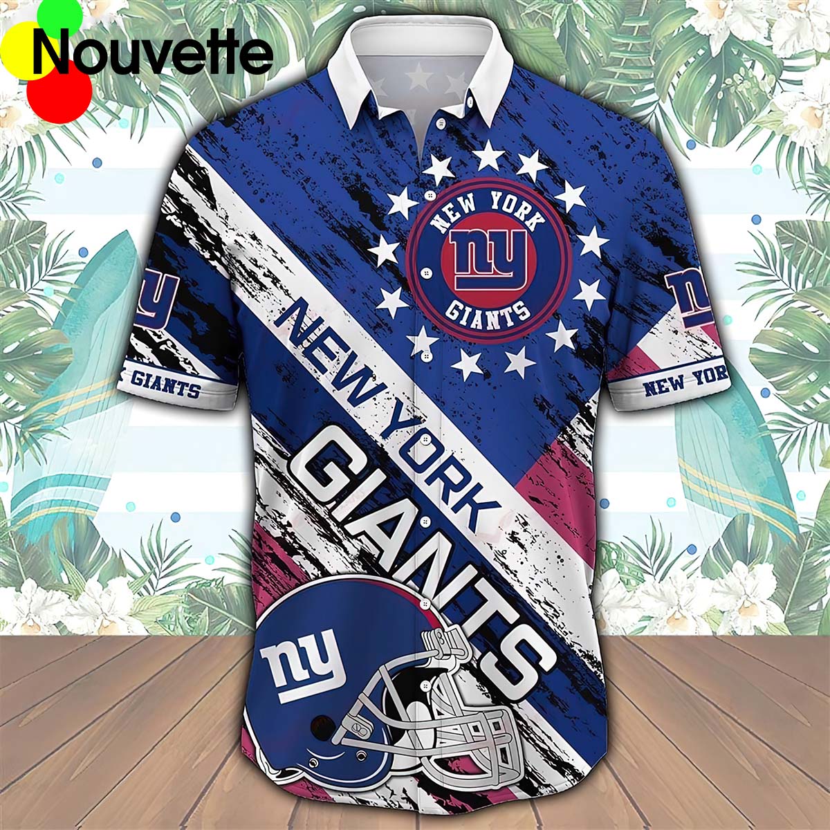 New York Giants Hawaiian Shirt New York Giants Hawaiian Shirt