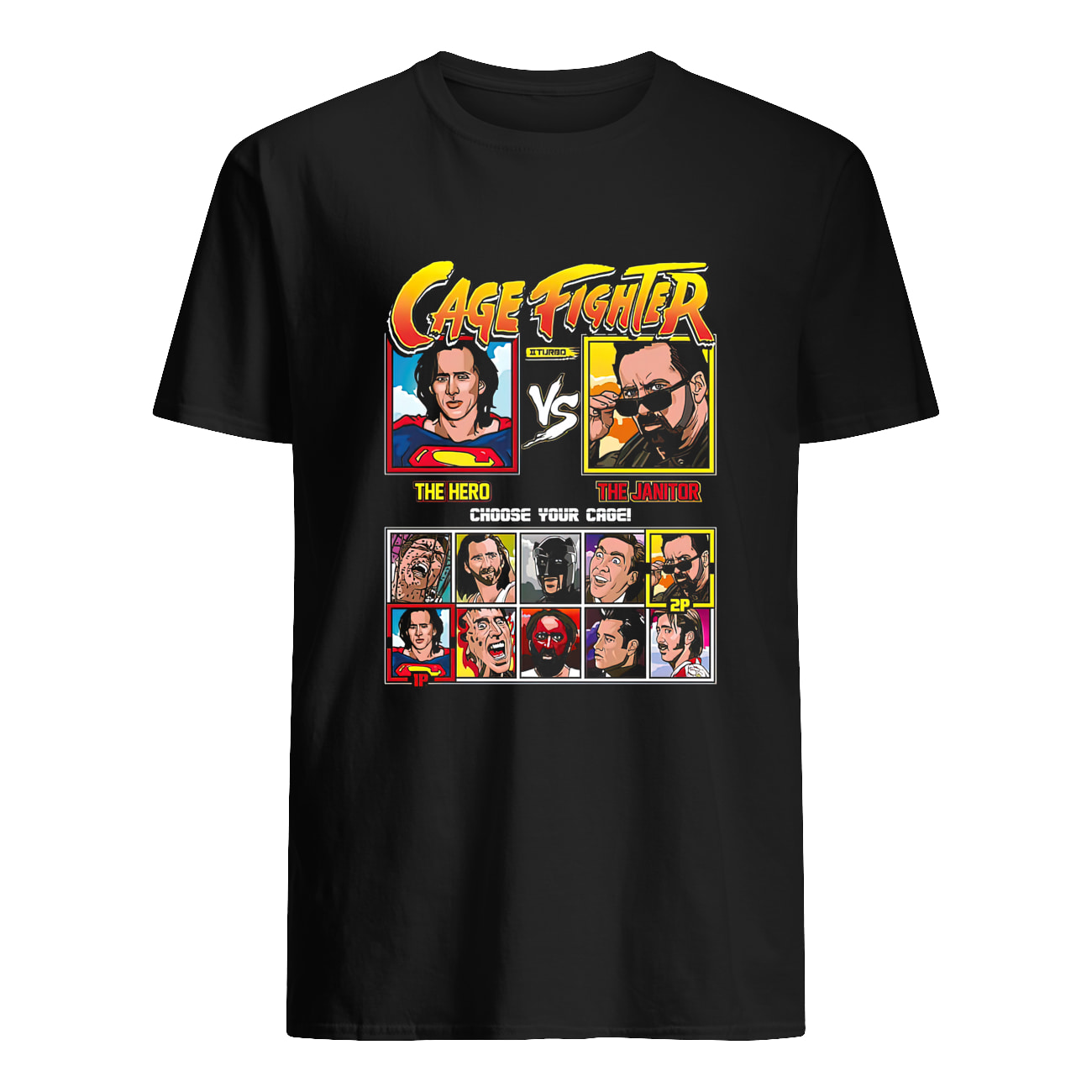 Nicolas Cage Fighter Shirt Nicolas Cage Fighter Shirt