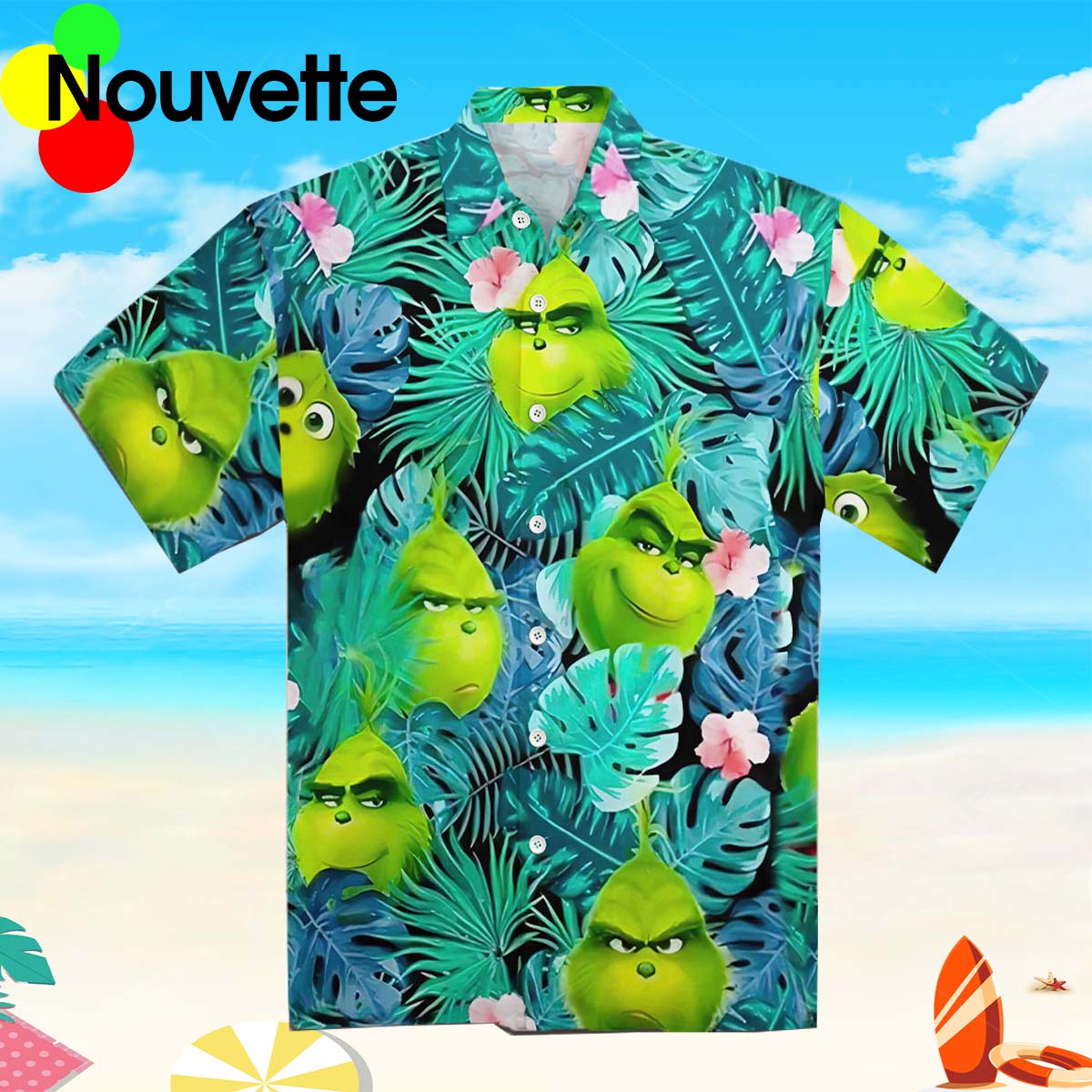 Grinch Tropical Hawaiian Shirt Grinch Tropical Hawaiian Shirt
