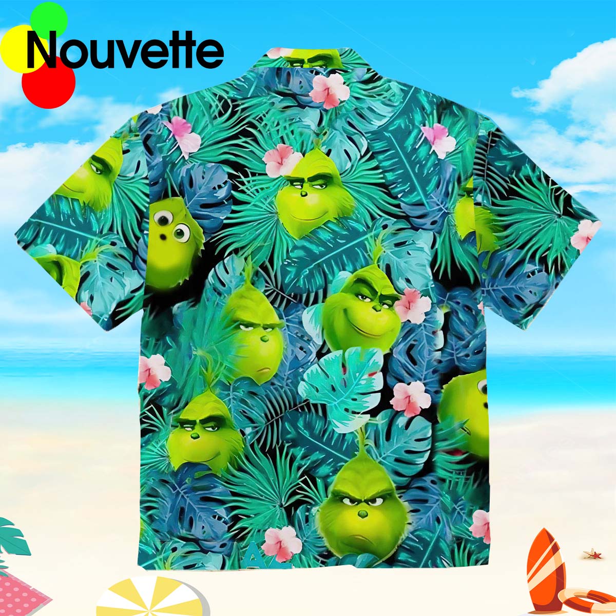 Grinch Tropical Hawaiian Shirt Grinch Tropical Hawaiian Shirt