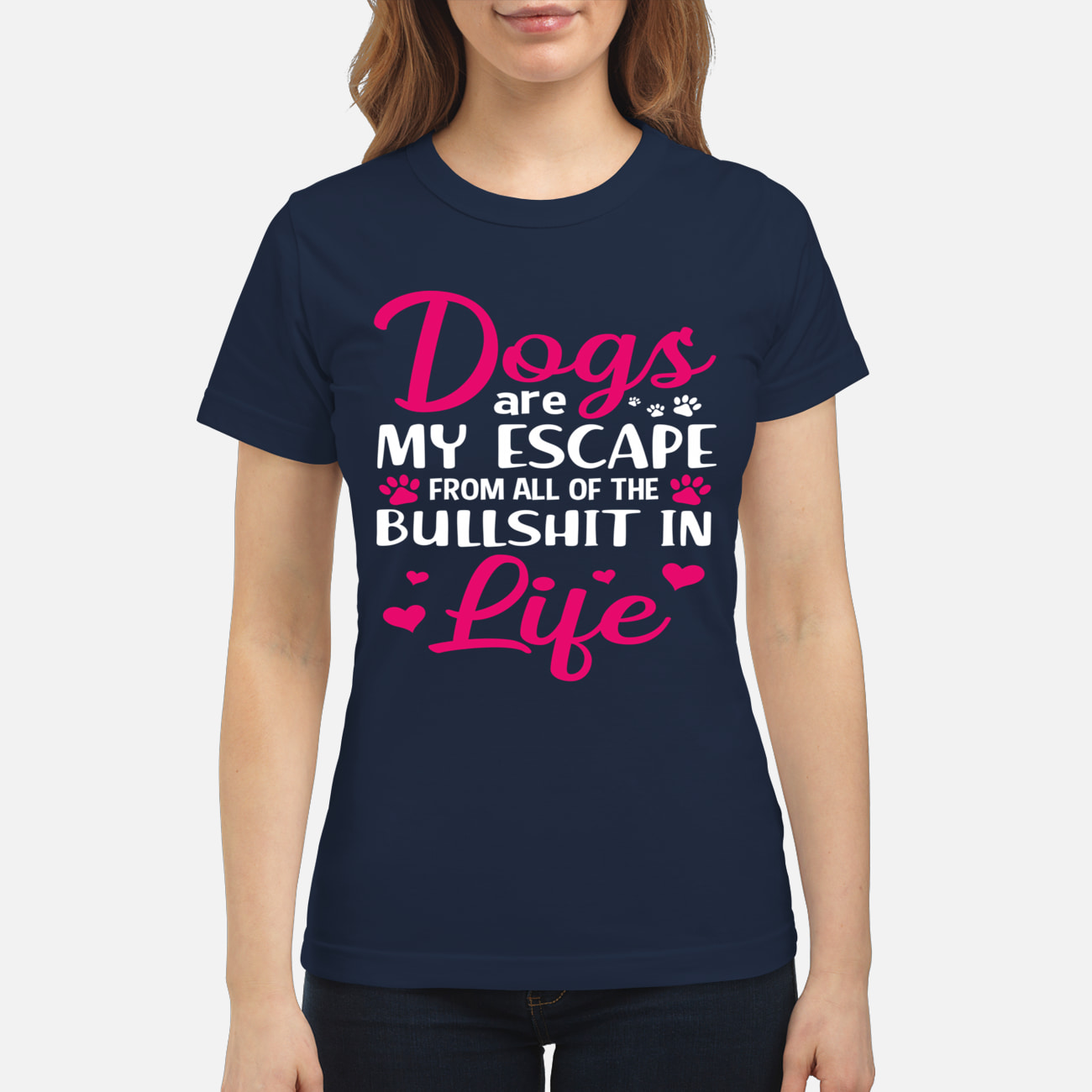 Dog Are My Escape From All Of The Bullsh*T In Life Shirt Dog Are My Escape From All Of The Bullsh*T In Life Shirt