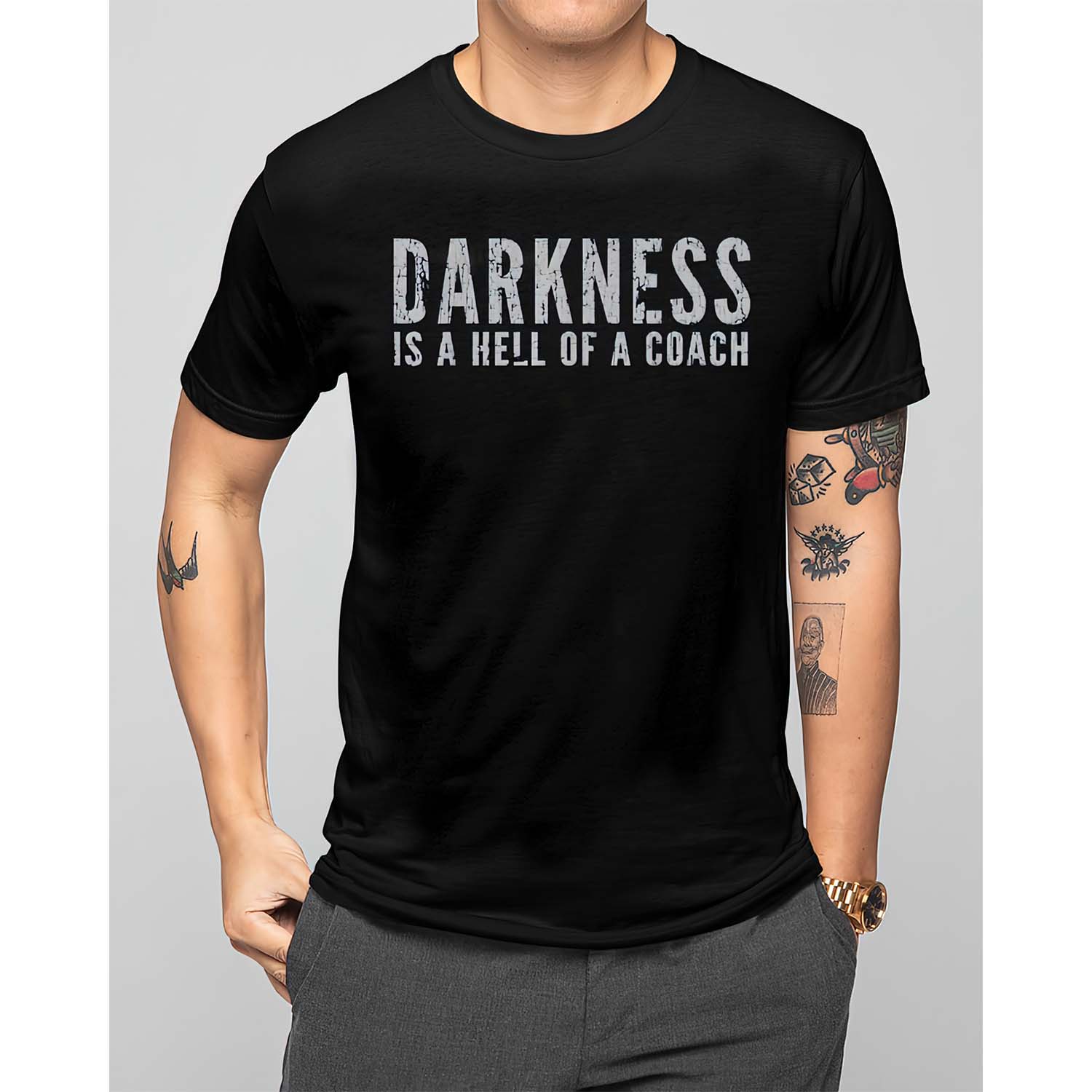 Darkness Is A Hell Of A Coach Shirt Darkness Is A Hell Of A Coach Shirt