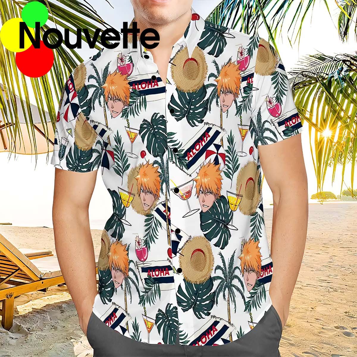 Anime Hawaiian Shirt Anime Hawaiian Shirt
