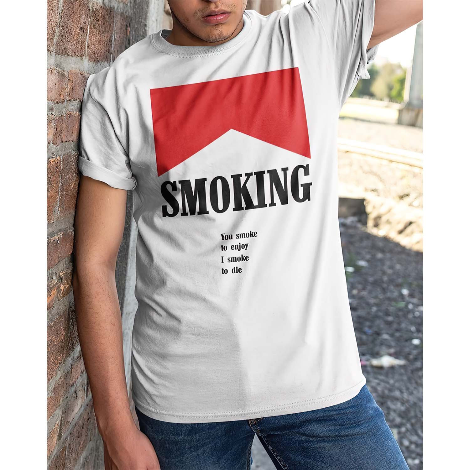 Smoking You Smoke To Enjoy I Smoke To Die Shirt