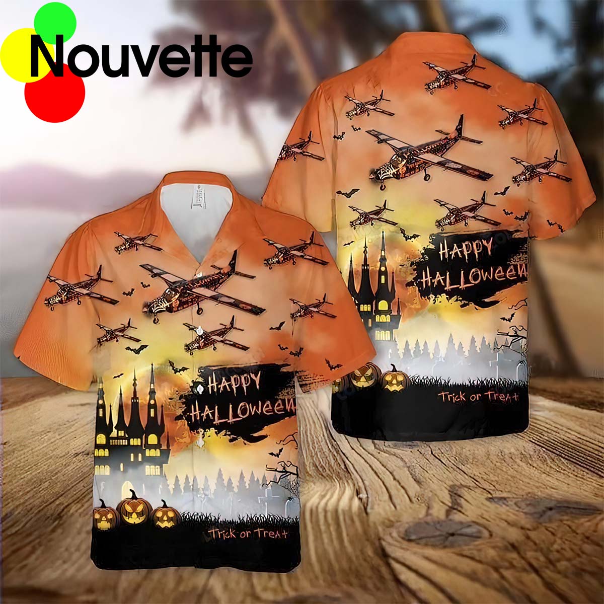 Happy Halloween Trick Or Treat Hawaiian Shirt Happy Halloween Trick Or Treat Hawaiian Shirt