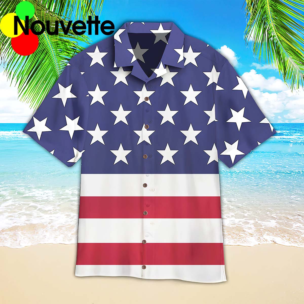 American Flag Hawaiian Shirt American Flag Hawaiian Shirt