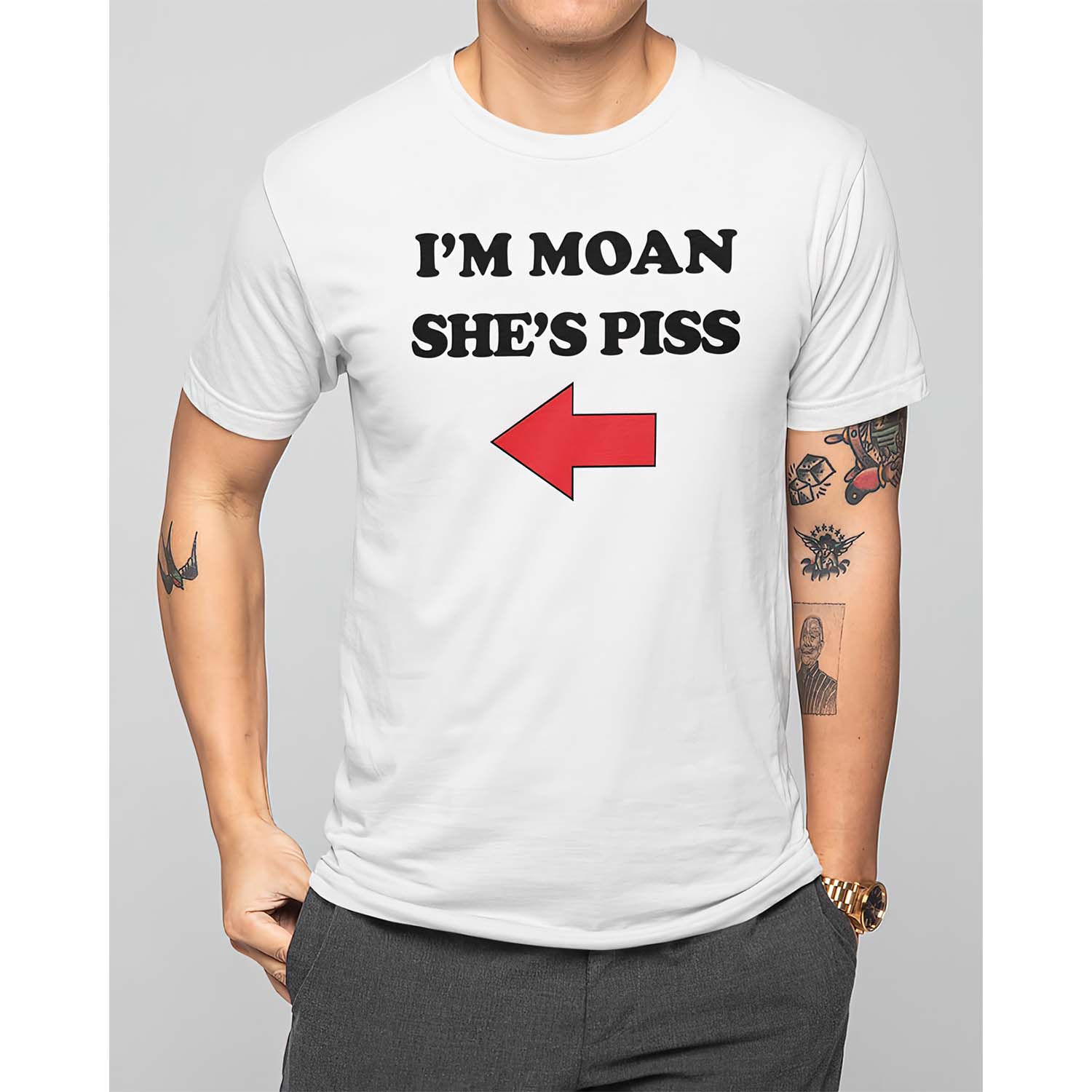 I’M Moan She’S P*Ss Shirt I’M Moan She’S P*Ss Shirt