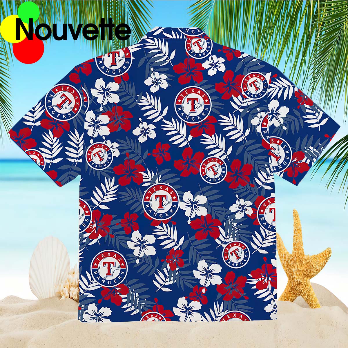 Texas Rangers Tropical Hawaiian Shirt Texas Rangers Tropical Hawaiian Shirt