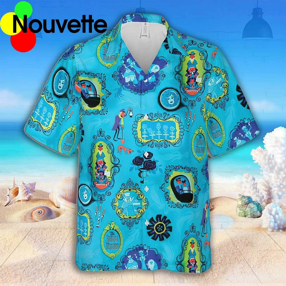 Haunted Mansion Hawaiian Shirt Haunted Mansion Hawaiian Shirt