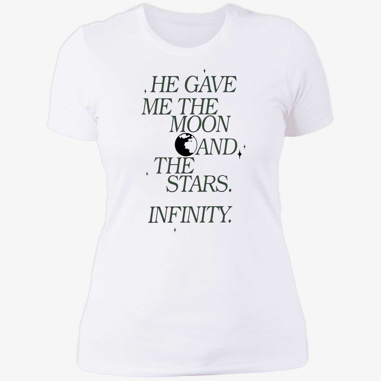 He Gave Me The Moon And The Stars Infinity Hoodie He Gave Me The Moon And The Stars Infinity Hoodie