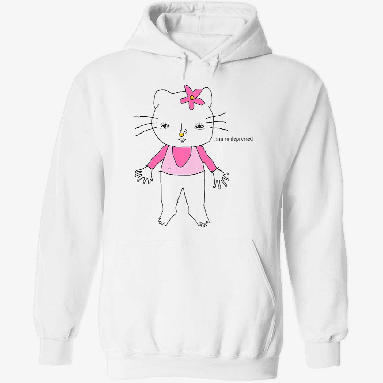 Hello Kitty I Am So Depressed Shirt Hello Kitty I Am So Depressed Shirt