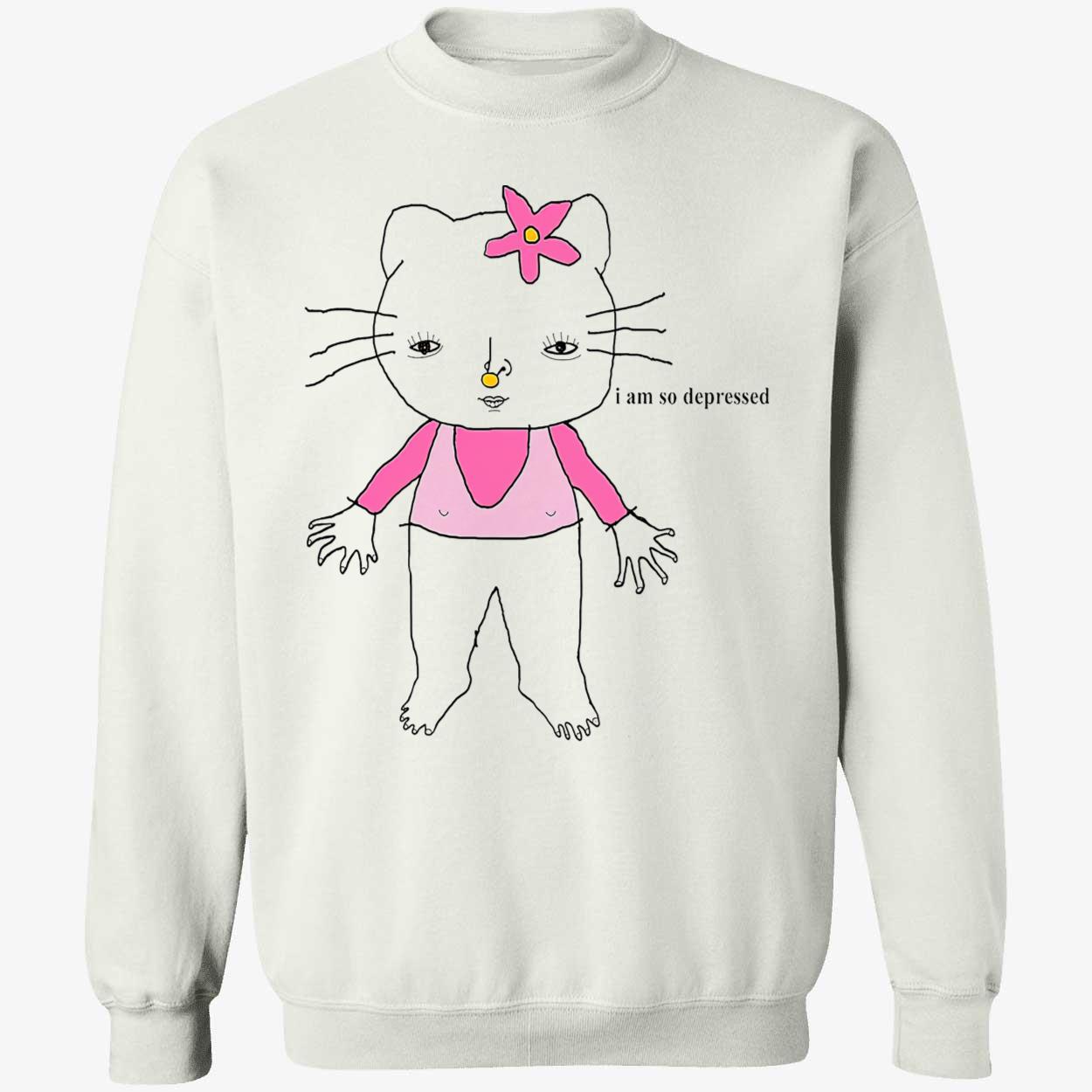 Hello Kitty I Am So Depressed Shirt Hello Kitty I Am So Depressed Shirt