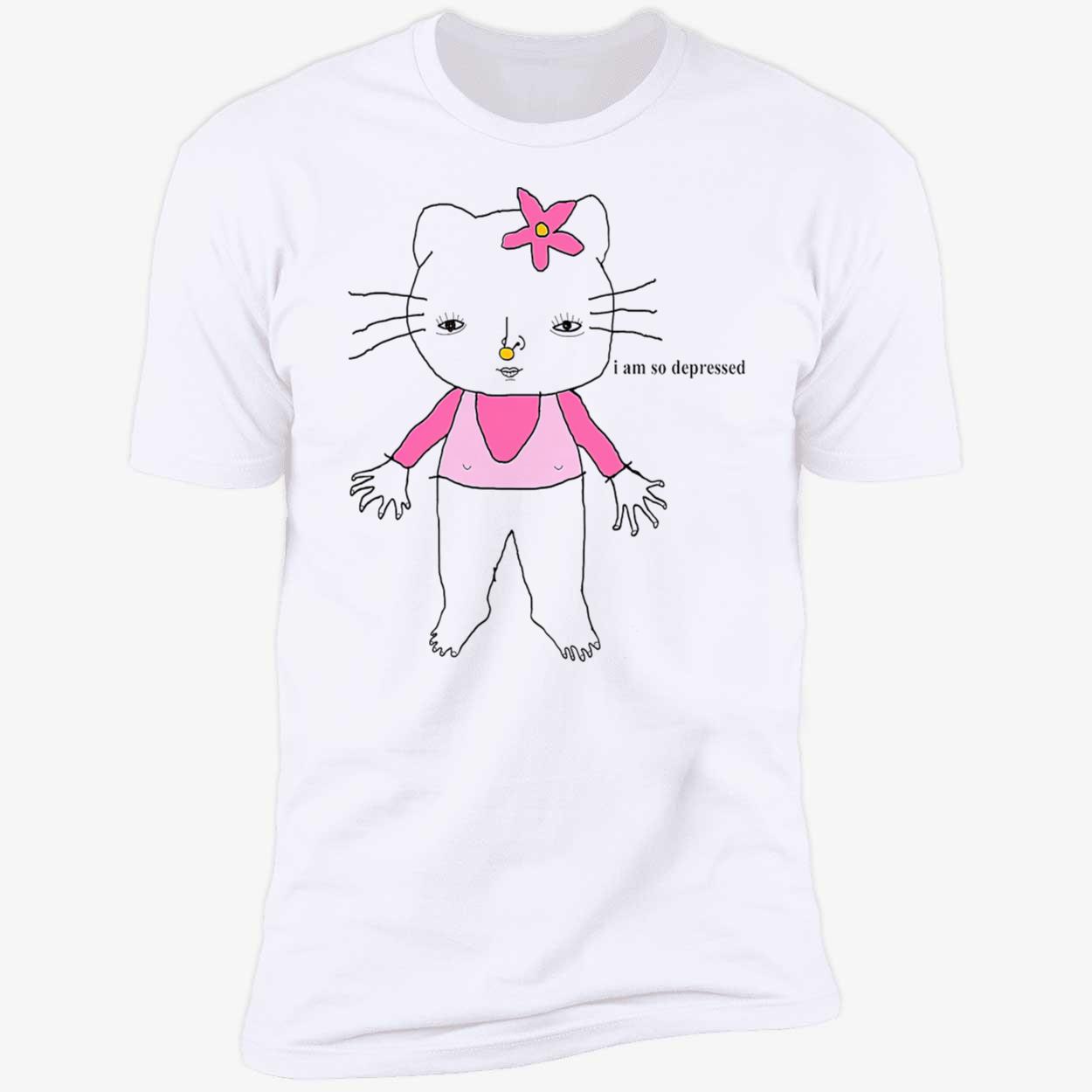 Hello Kitty I Am So Depressed Shirt Hello Kitty I Am So Depressed Shirt