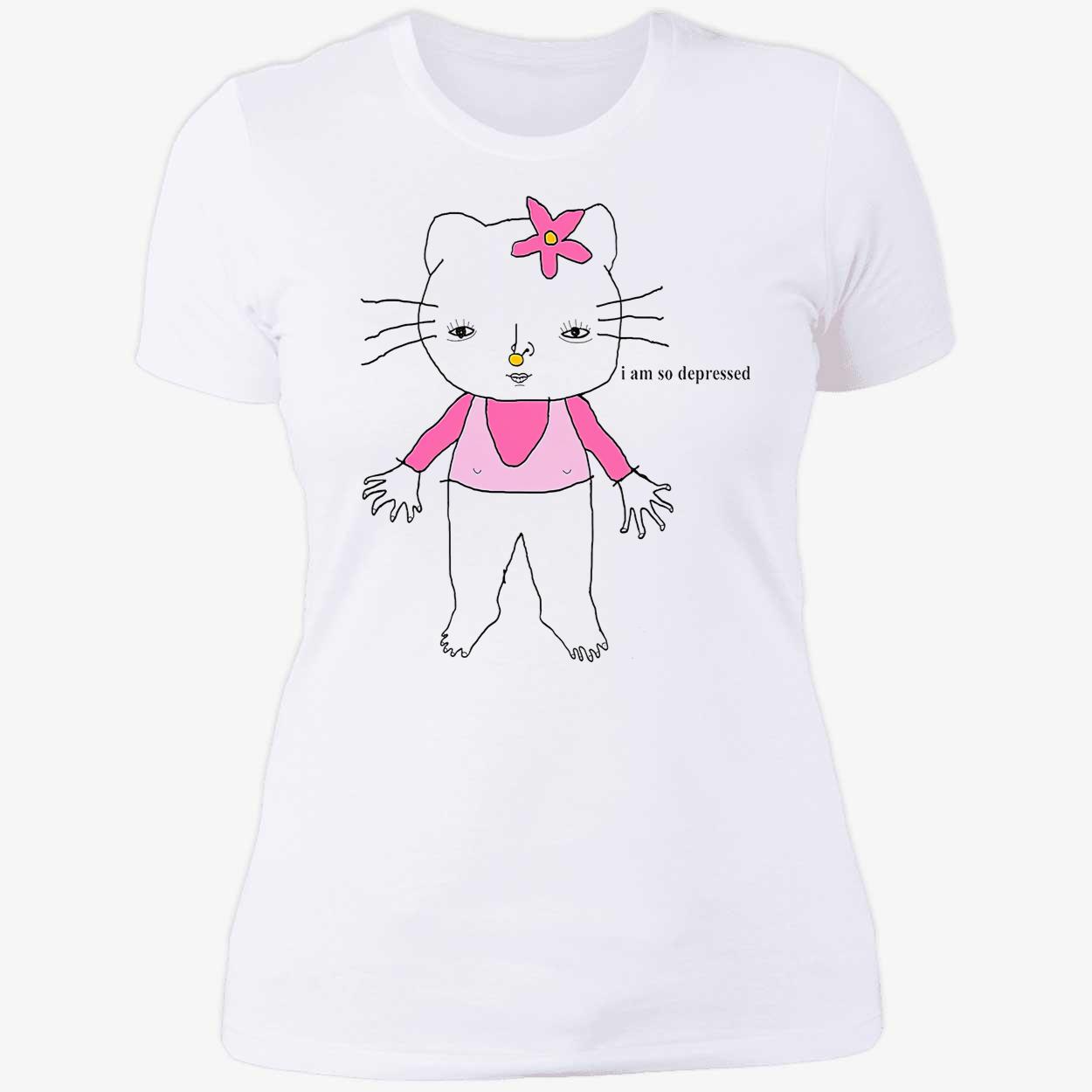 Hello Kitty I Am So Depressed Shirt Hello Kitty I Am So Depressed Shirt