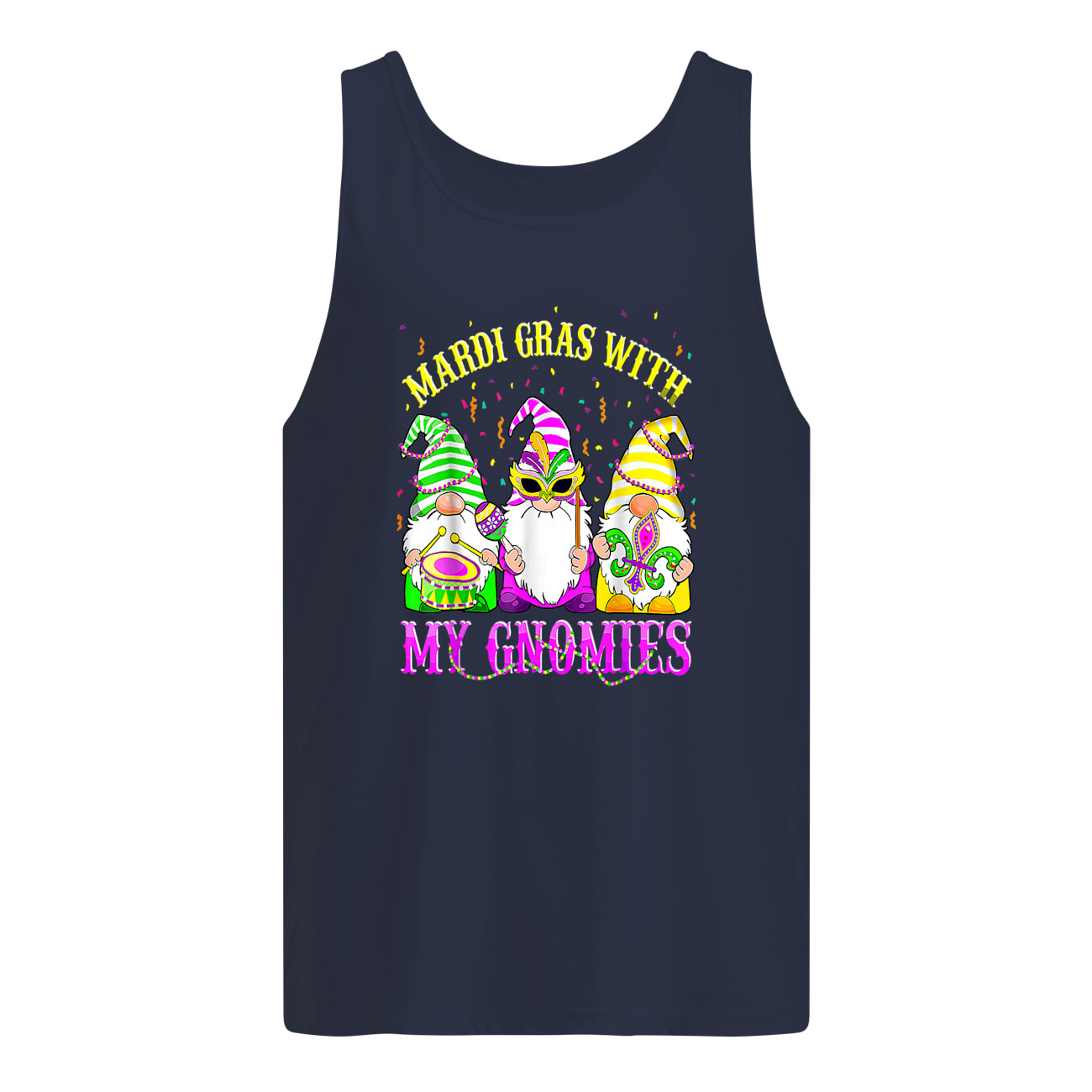 Mardi Gras With My Gnomies Shirt Mardi Gras With My Gnomies Shirt