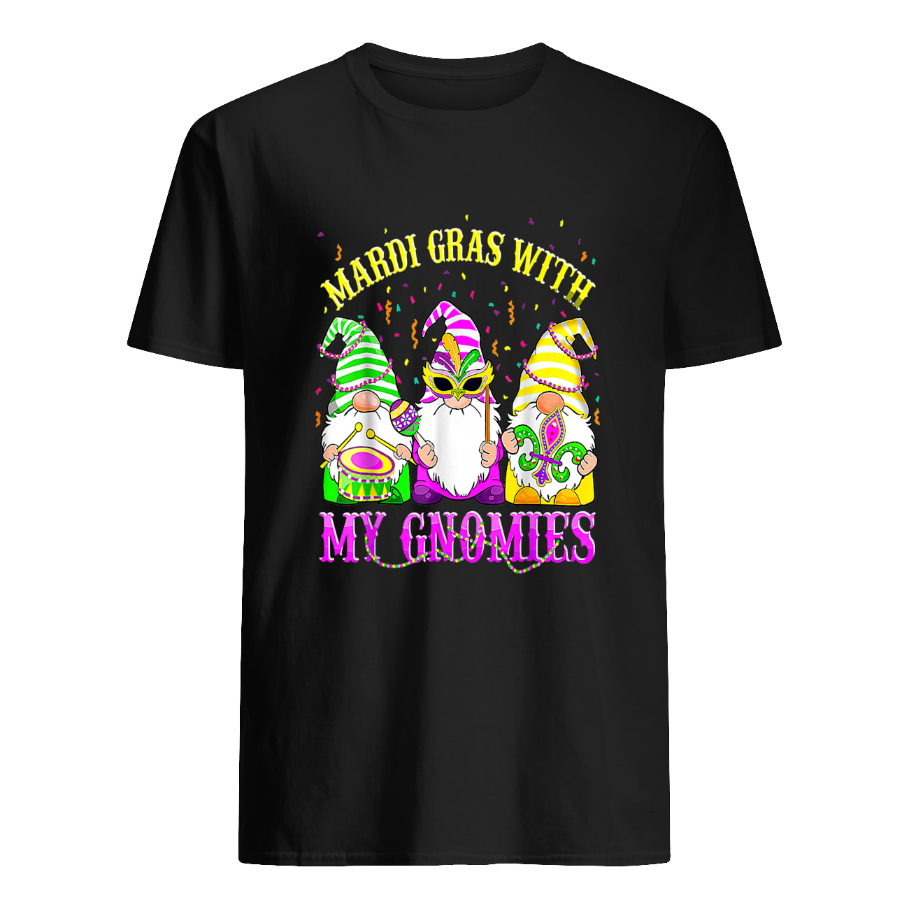 Mardi Gras With My Gnomies Shirt Mardi Gras With My Gnomies Shirt