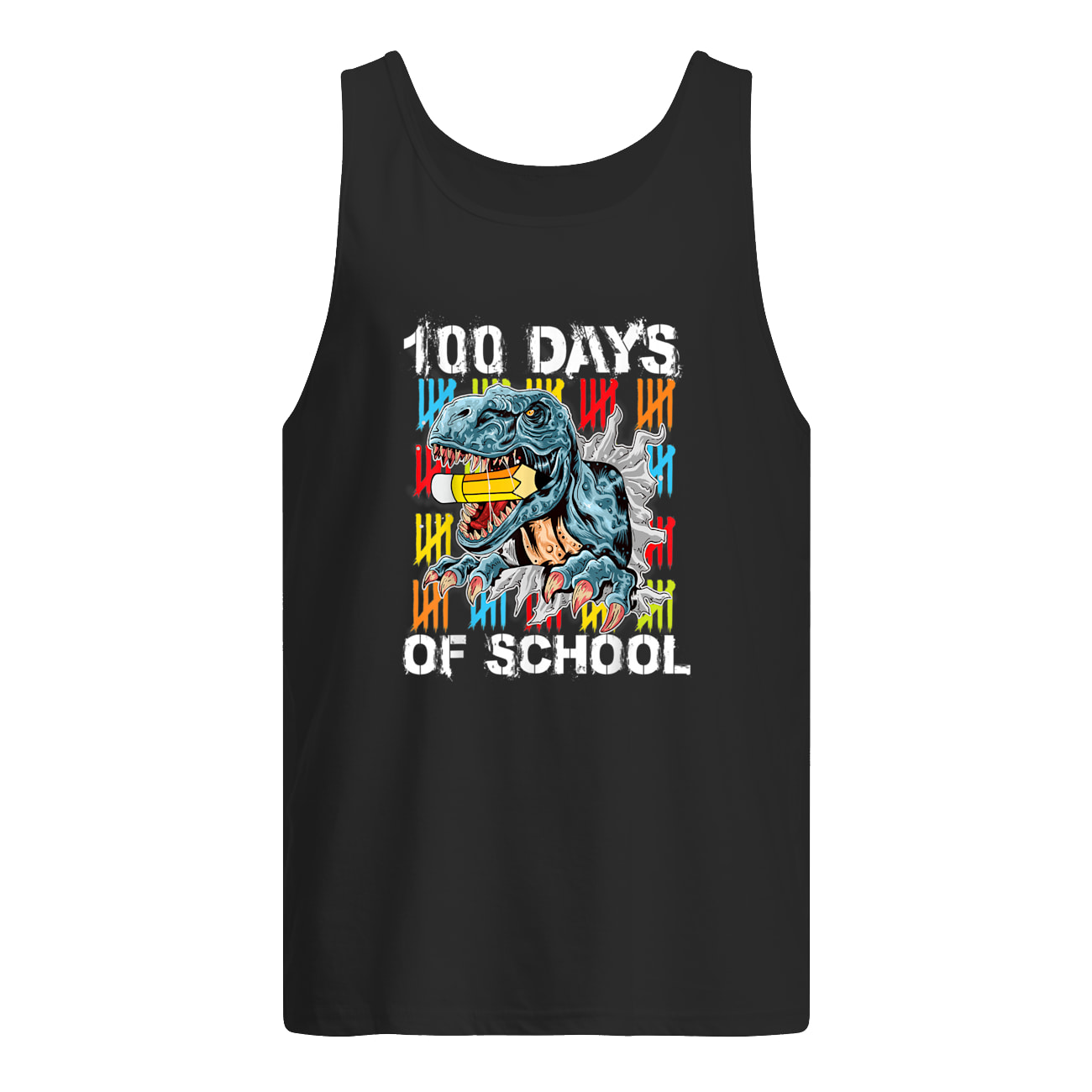T-Rex 100 Days Of School Shirt T-Rex 100 Days Of School Shirt