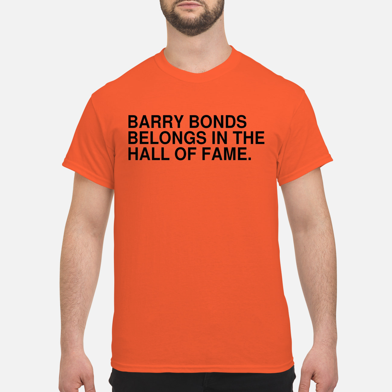 Barry Bonds Belongs In The Hall Of Fame Shirt Barry Bonds Belongs In The Hall Of Fame Shirt