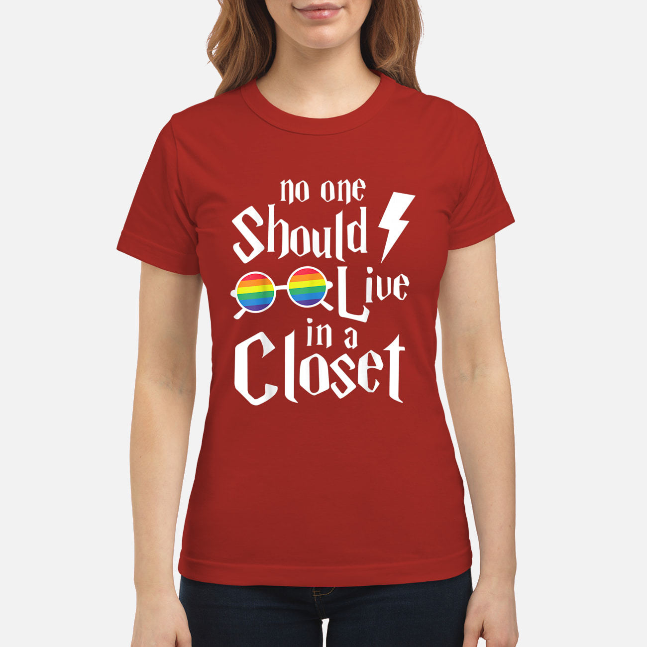 No One Should Live In A Closet Shirt No One Should Live In A Closet Shirt