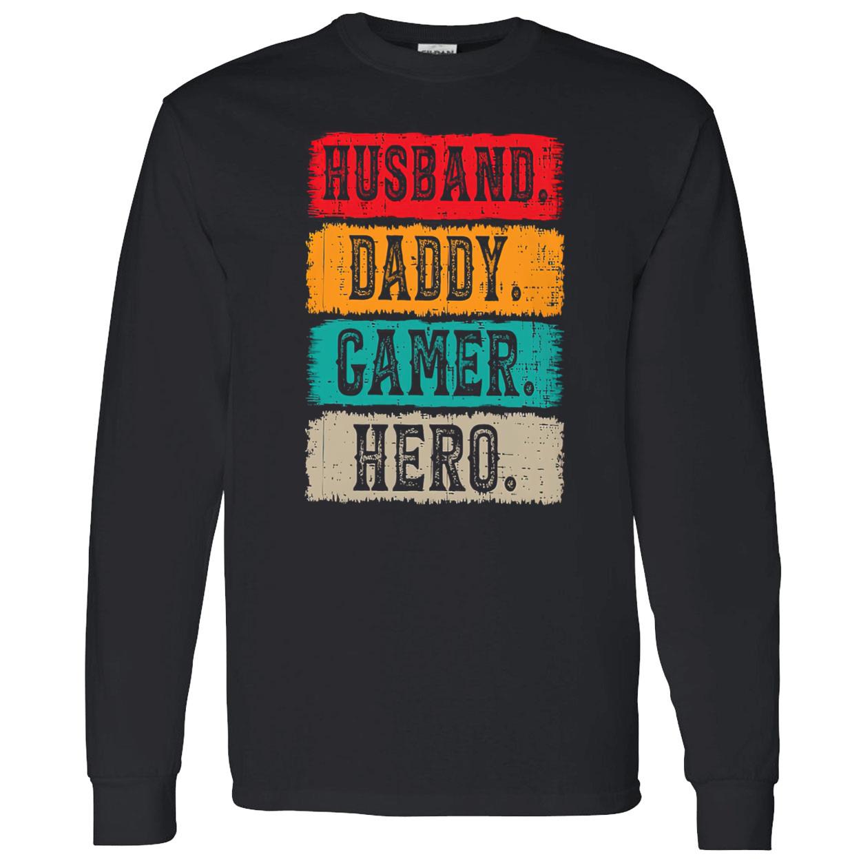 Husband Daddy Camer Hero Shirt Husband Daddy Camer Hero Shirt