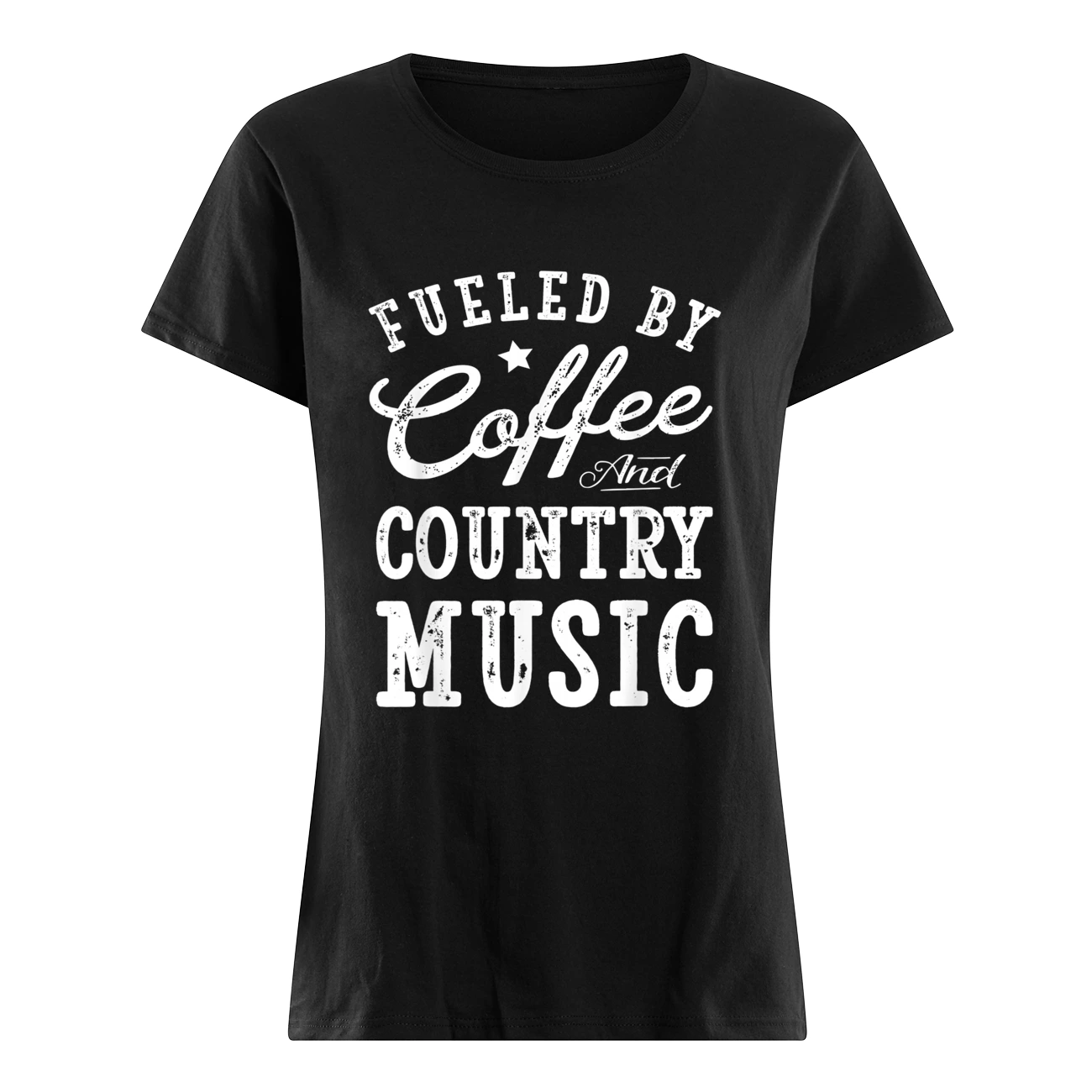 Fueled By Coffee Country Music Shirt Fueled By Coffee Country Music Shirt