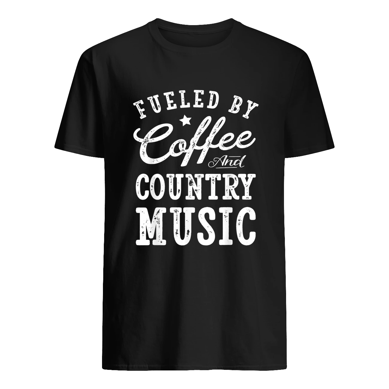 Fueled By Coffee Country Music Shirt