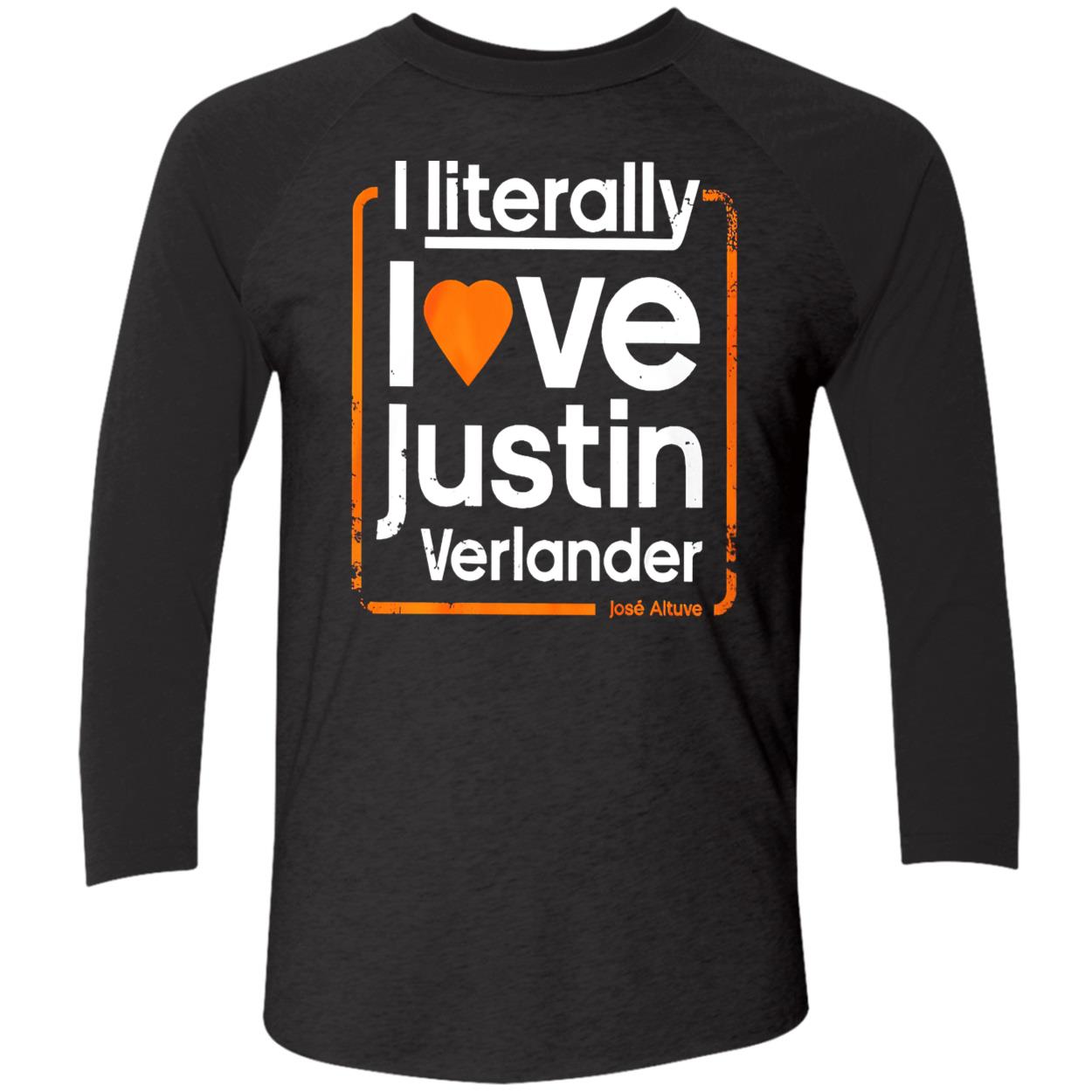 I Literally Love Justin Verlander Shirt I Literally Love Justin Verlander Shirt