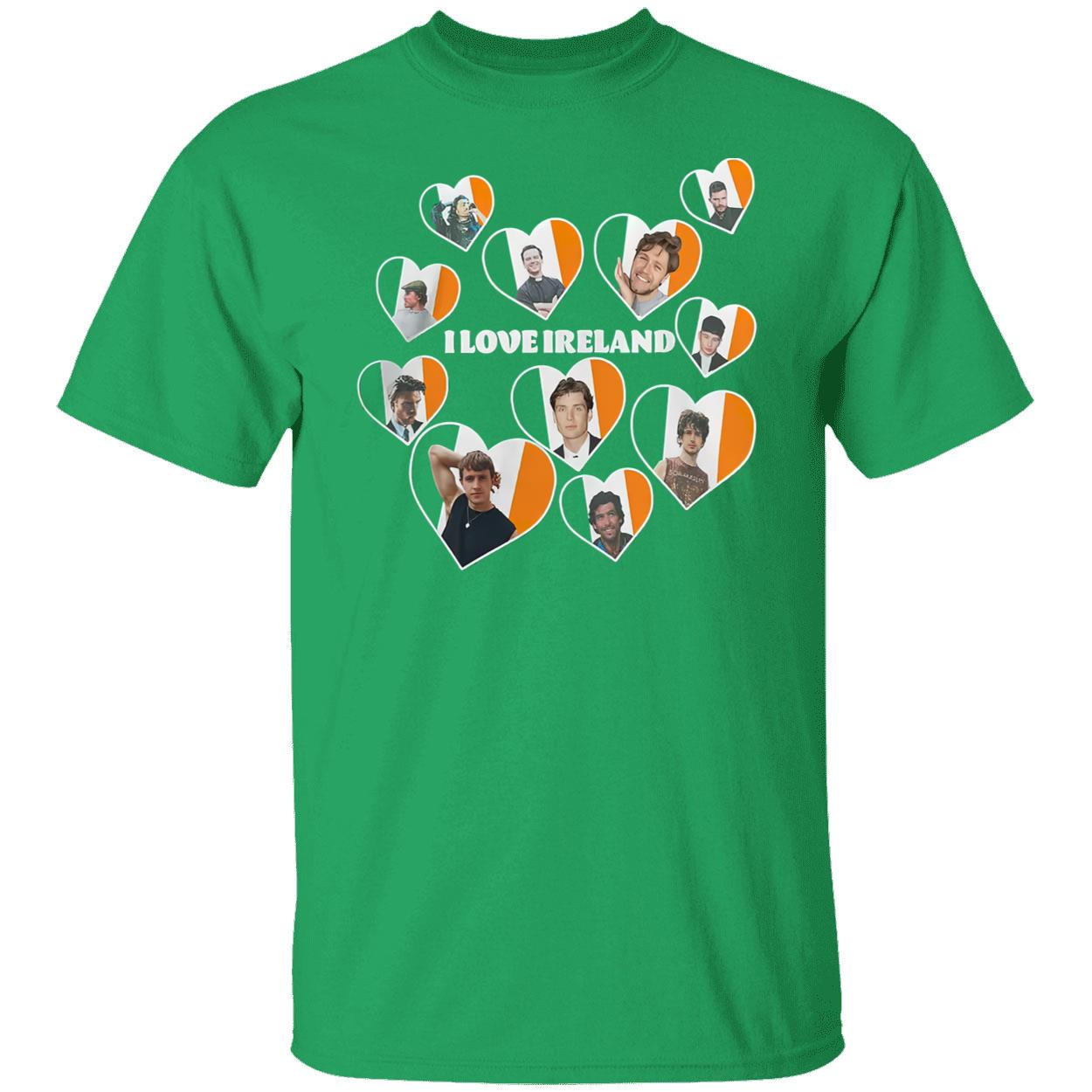 I Love Ireland Shirt I Love Ireland Shirt