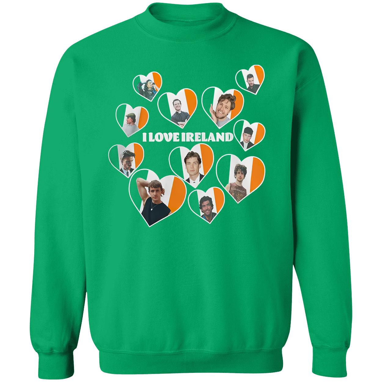 I Love Ireland Shirt I Love Ireland Shirt