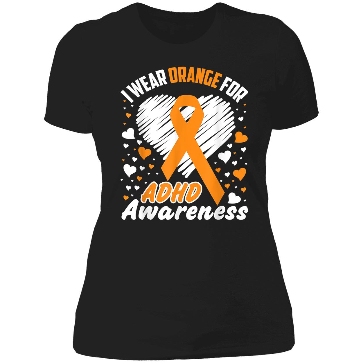 I Wear Orange For My Wife Adhd Shirt I Wear Orange For My Wife Adhd Shirt