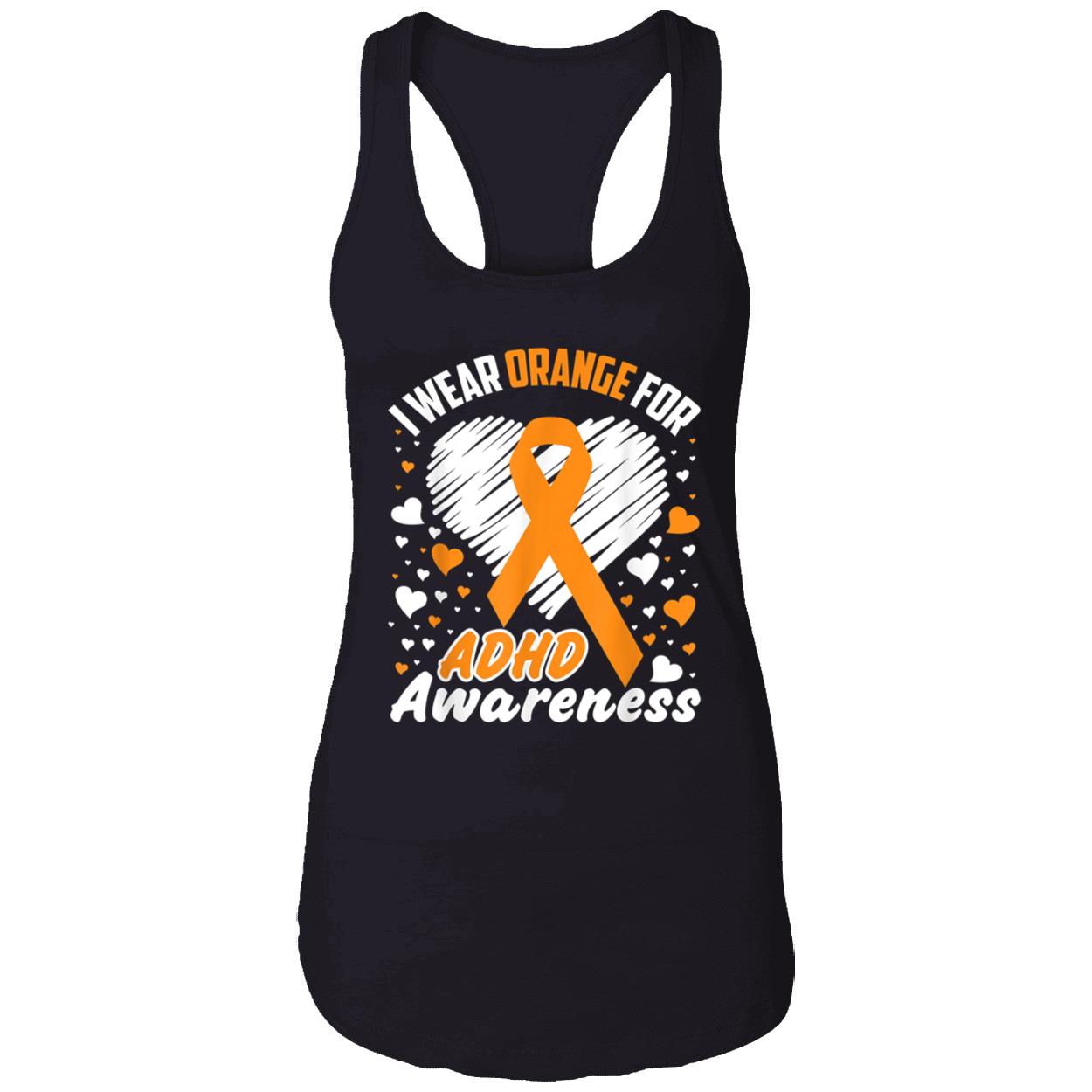 I Wear Orange For My Wife Adhd Shirt I Wear Orange For My Wife Adhd Shirt