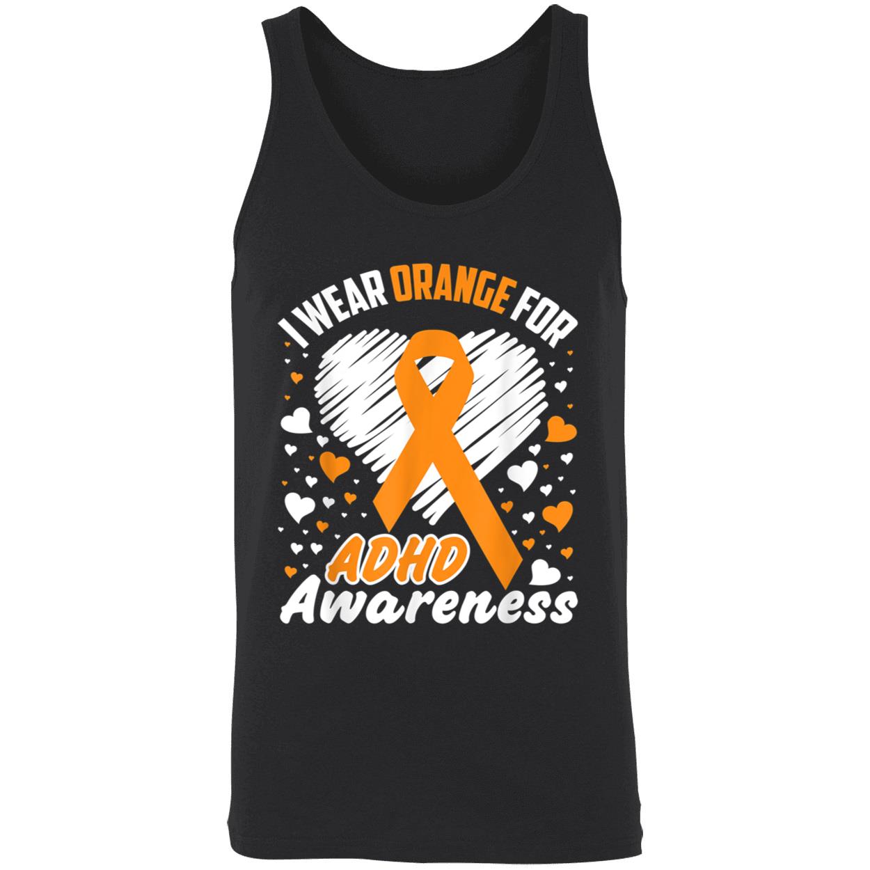 I Wear Orange For My Wife Adhd Shirt I Wear Orange For My Wife Adhd Shirt