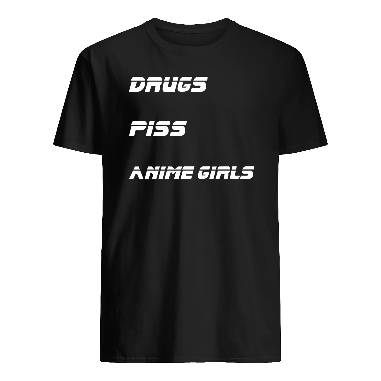 Drugs Piss Anime Girls Shirt