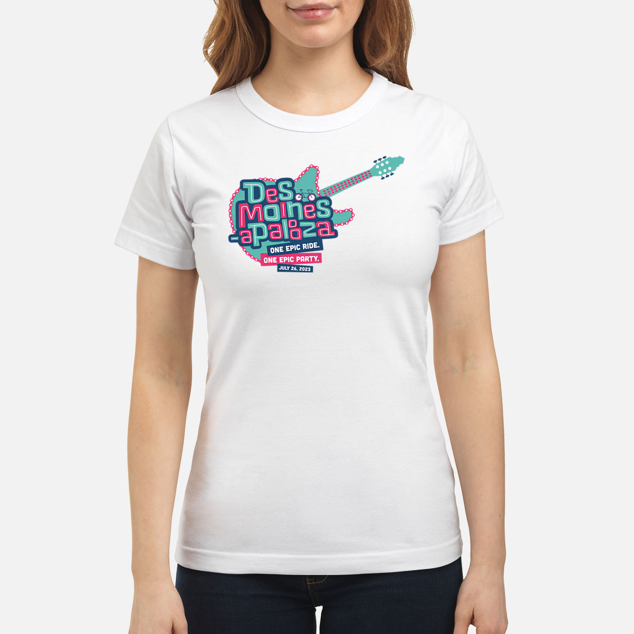 Des Moines Apalooza Guitar Shirt Des Moines Apalooza Guitar Shirt