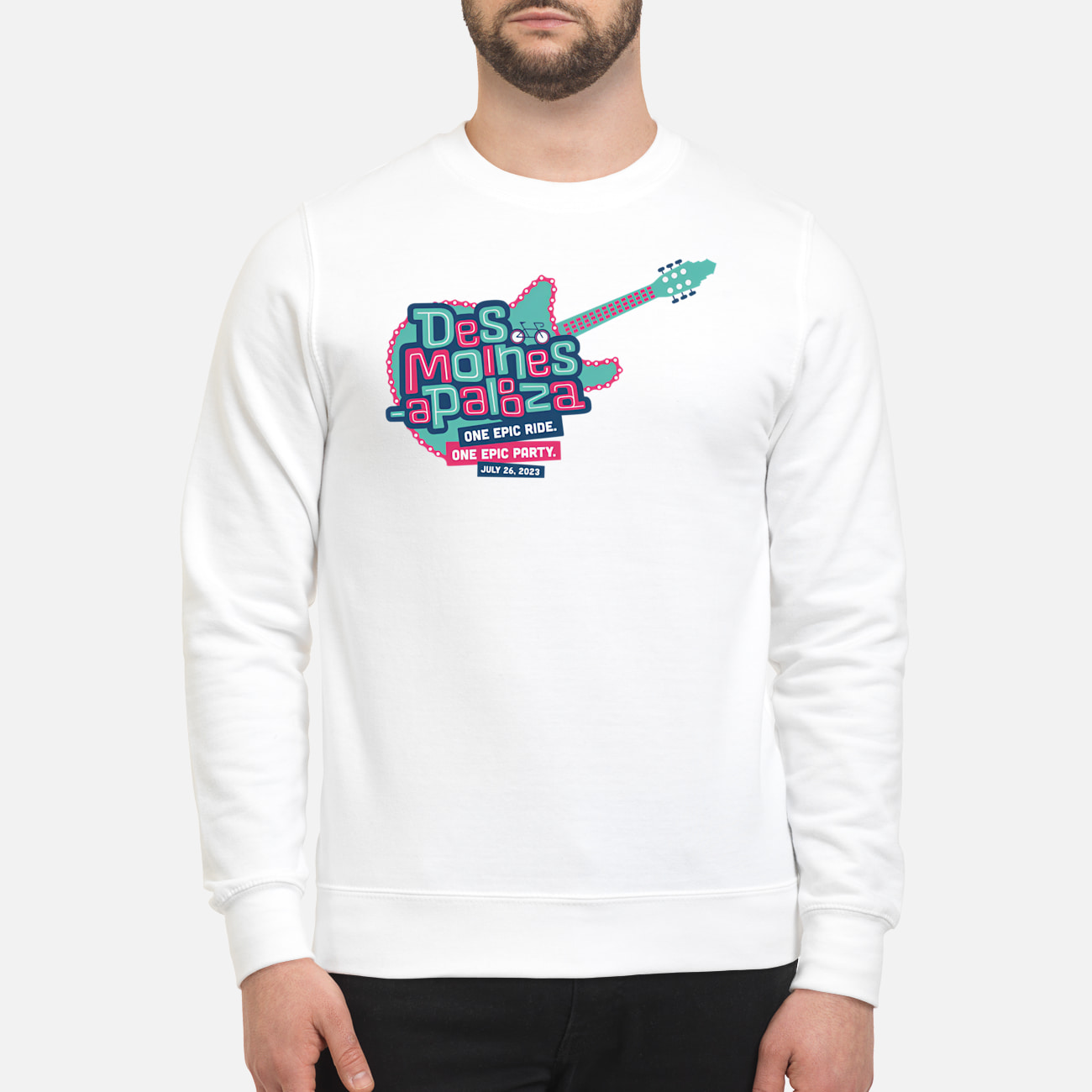 Des Moines Apalooza Guitar Shirt Des Moines Apalooza Guitar Shirt