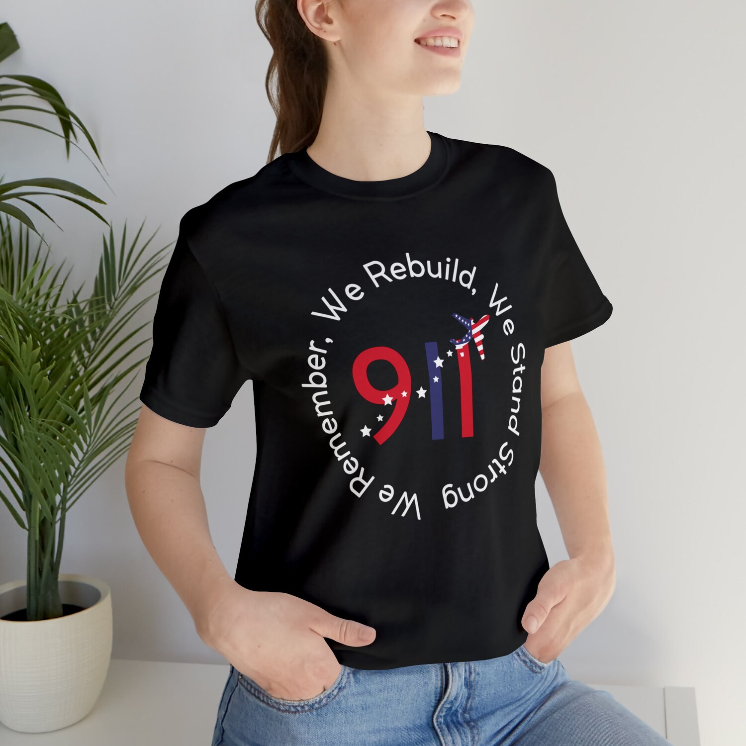 We Remember We Rebuild We Strand Strong 9/11 Shirt