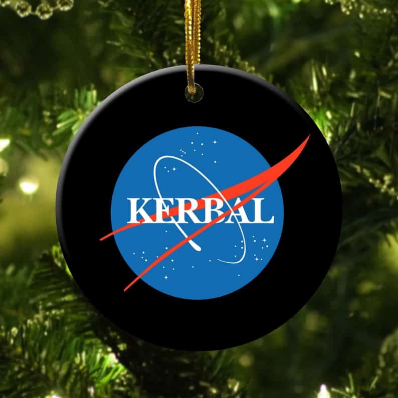 Kerbals Space Program Nasa Ornament Kerbals Space Program Nasa Ornament