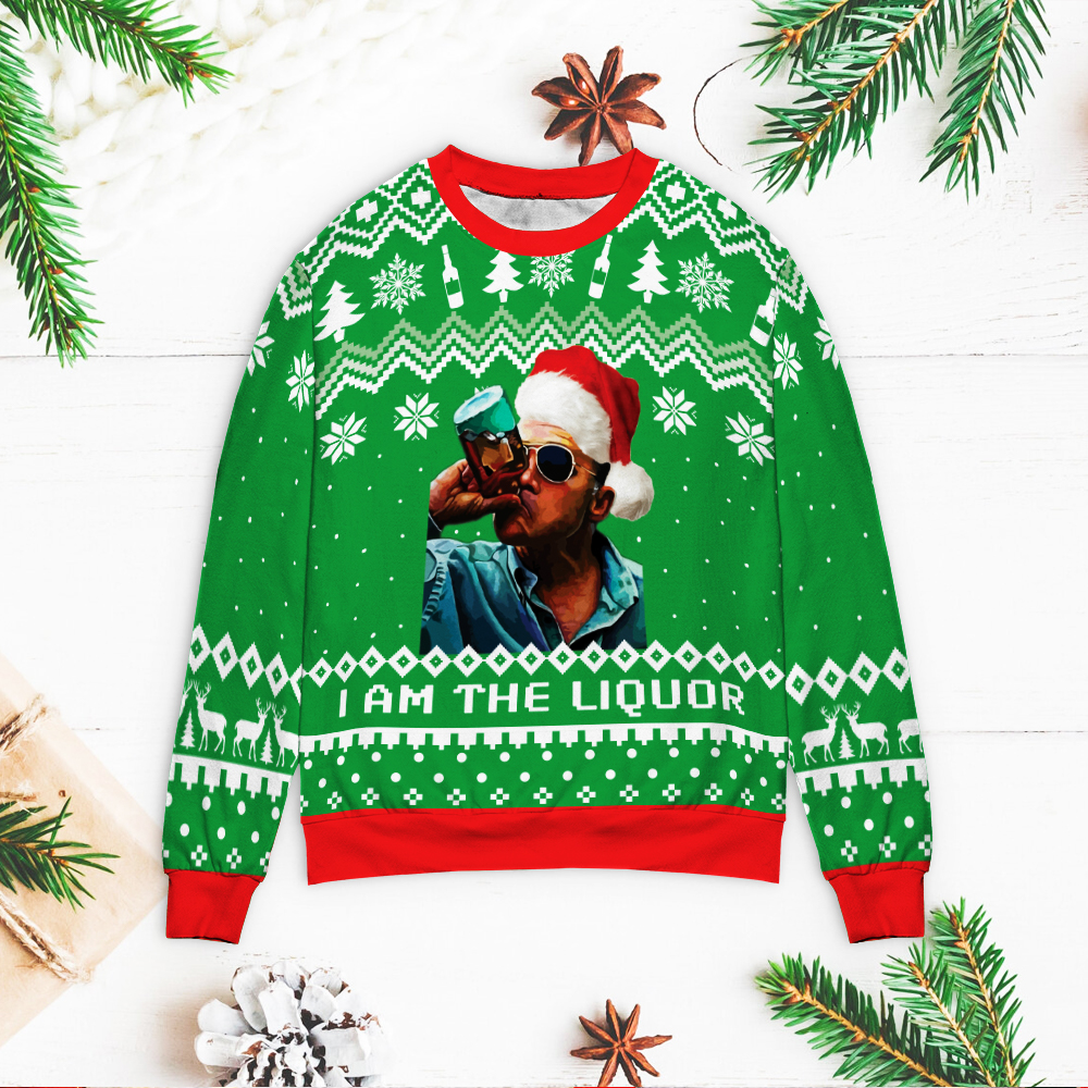 Jim Lahey I Am The Liquor Christmas Sweater Jim Lahey I Am The Liquor Christmas Sweater