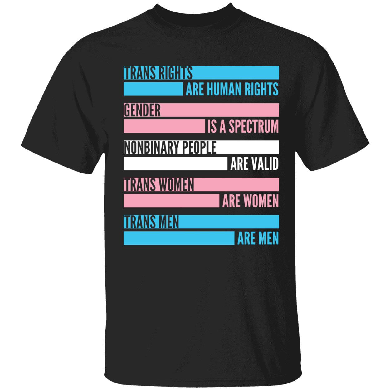 Trans Right Are Human Right Gender Is A Spectrum Shirt Trans Right Are Human Right Gender Is A Spectrum Shirt